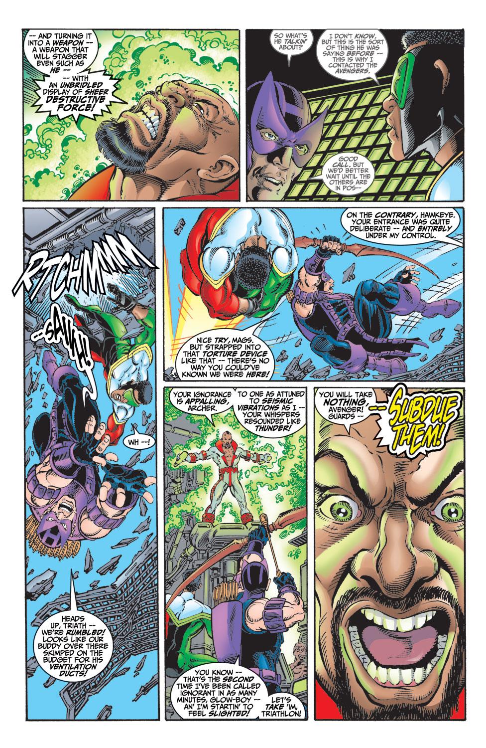 Read online Avengers (1998) comic -  Issue #9 - 12