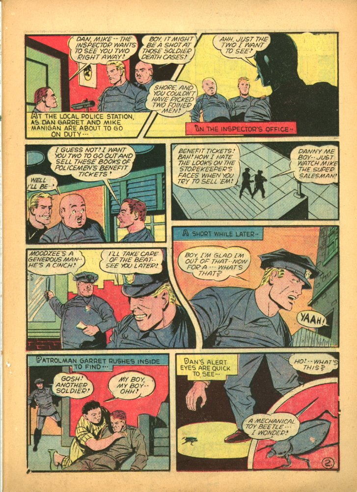 Read online The Blue Beetle comic -  Issue #13 - 19