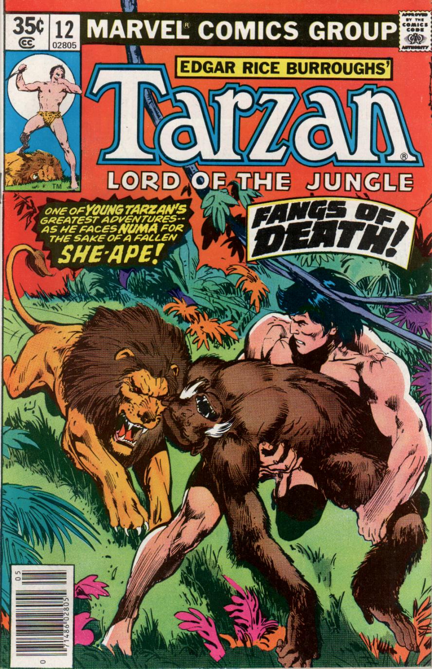 Read online Tarzan (1977) comic -  Issue #12 - 1