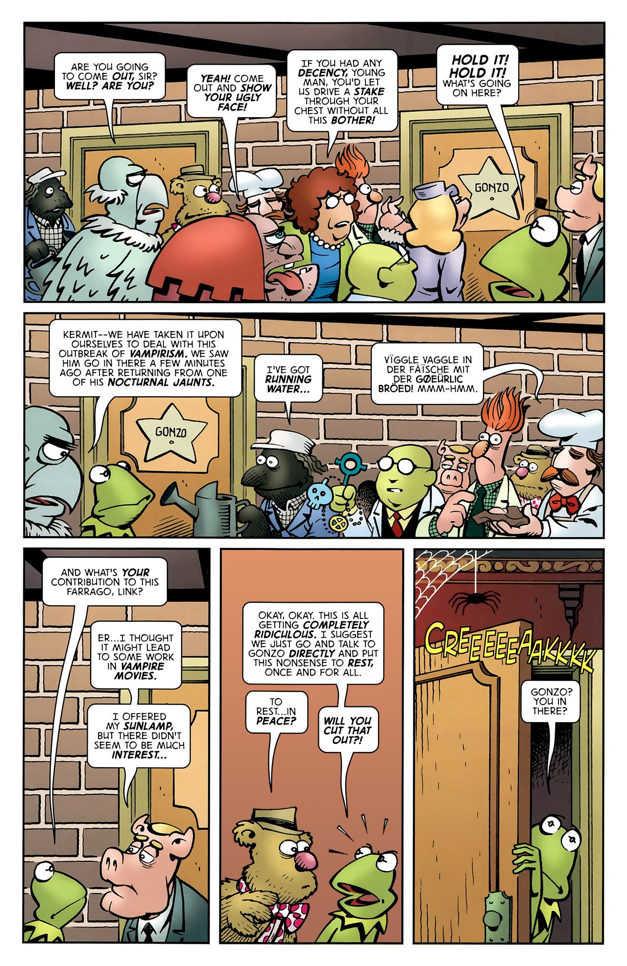 Read online The Muppet Show: The Comic Book comic -  Issue #8 - 19