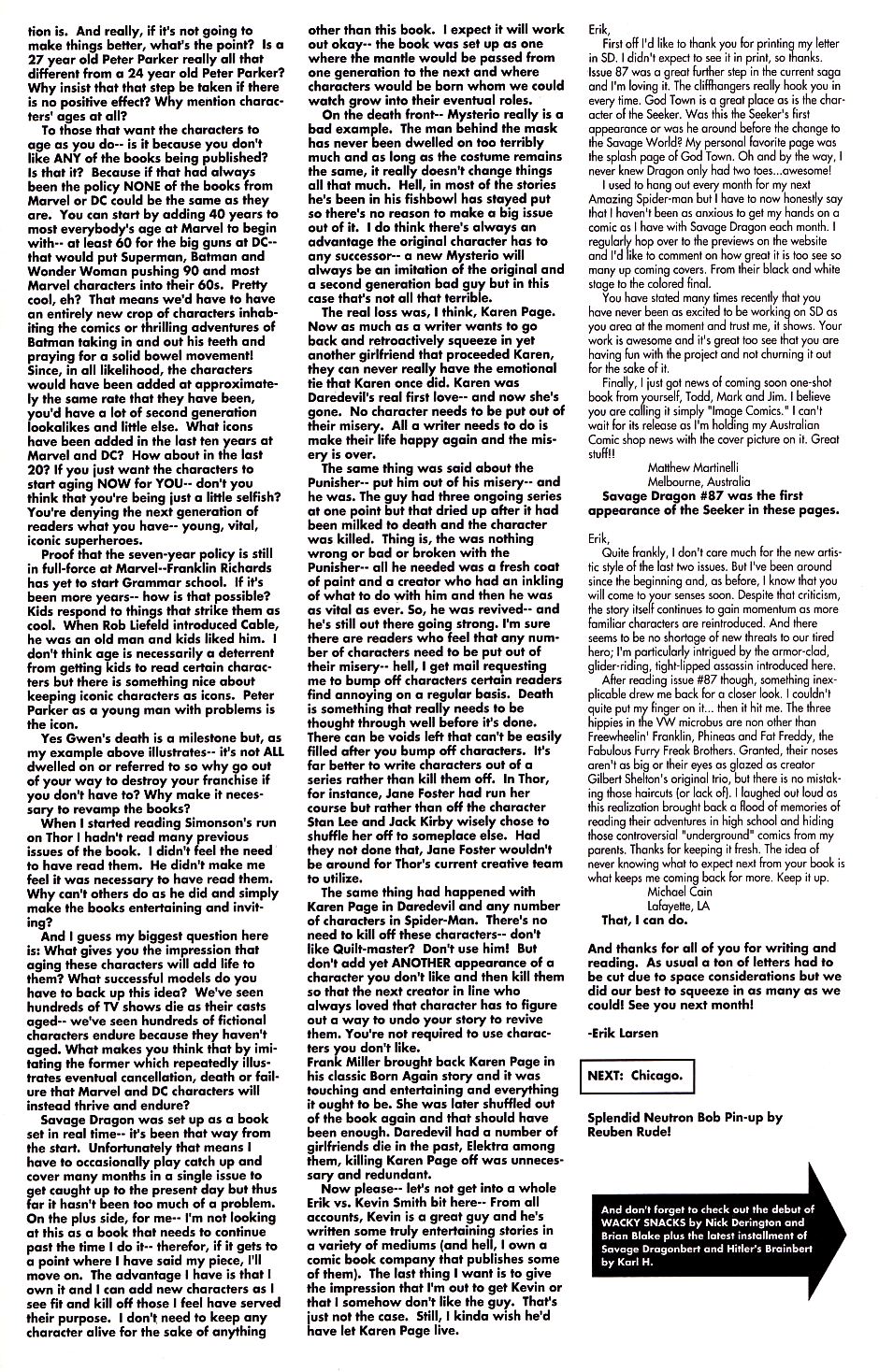 Read online The Savage Dragon (1993) comic -  Issue #89 - 31