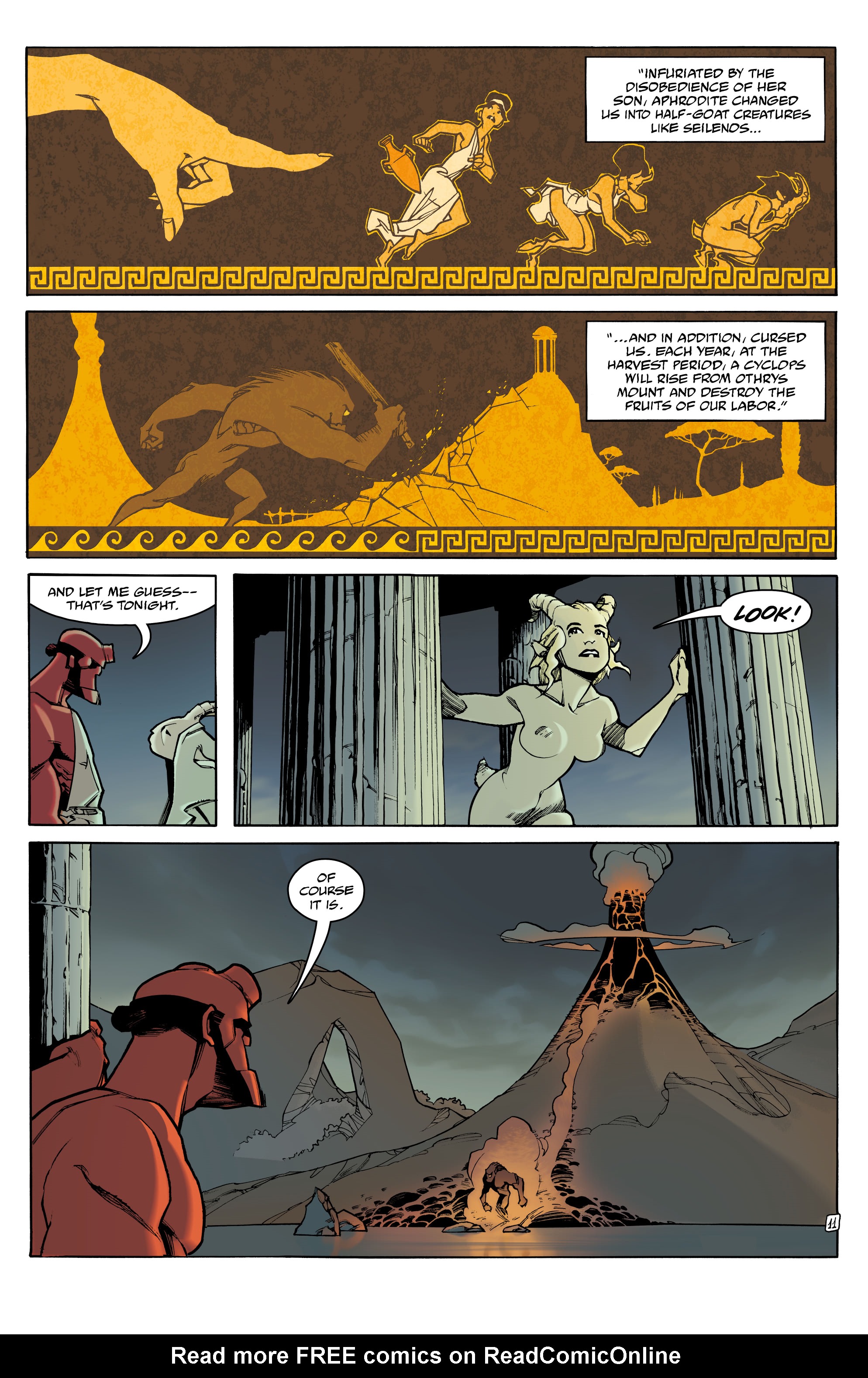 Read online Hellboy and the B.P.R.D.: Night of the Cyclops comic -  Issue # Full - 12