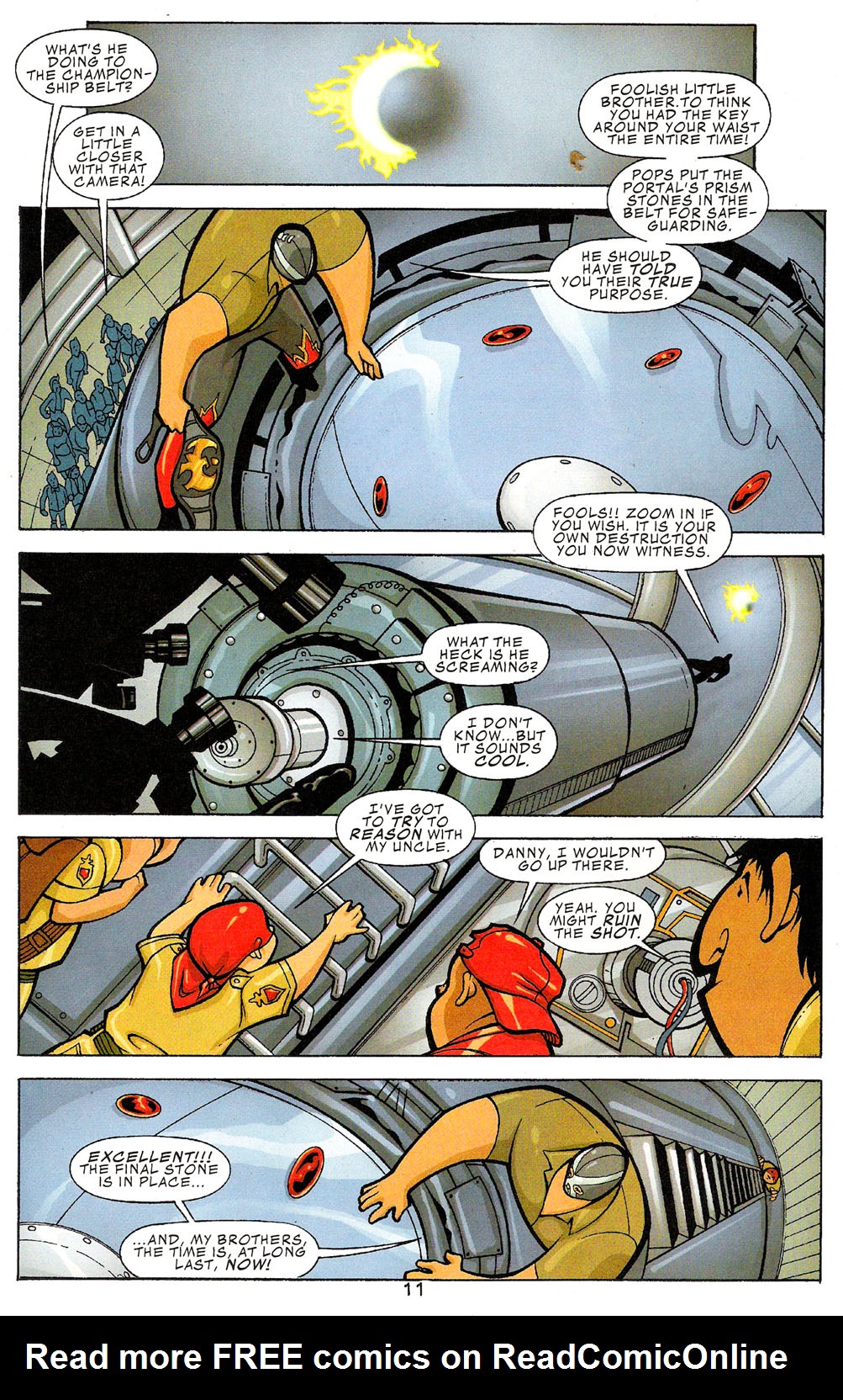 Read online Big Daddy Danger comic -  Issue #4 - 18