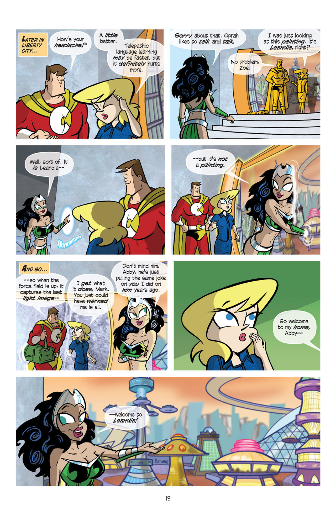 Read online Love and Capes comic -  Issue #11 - 12