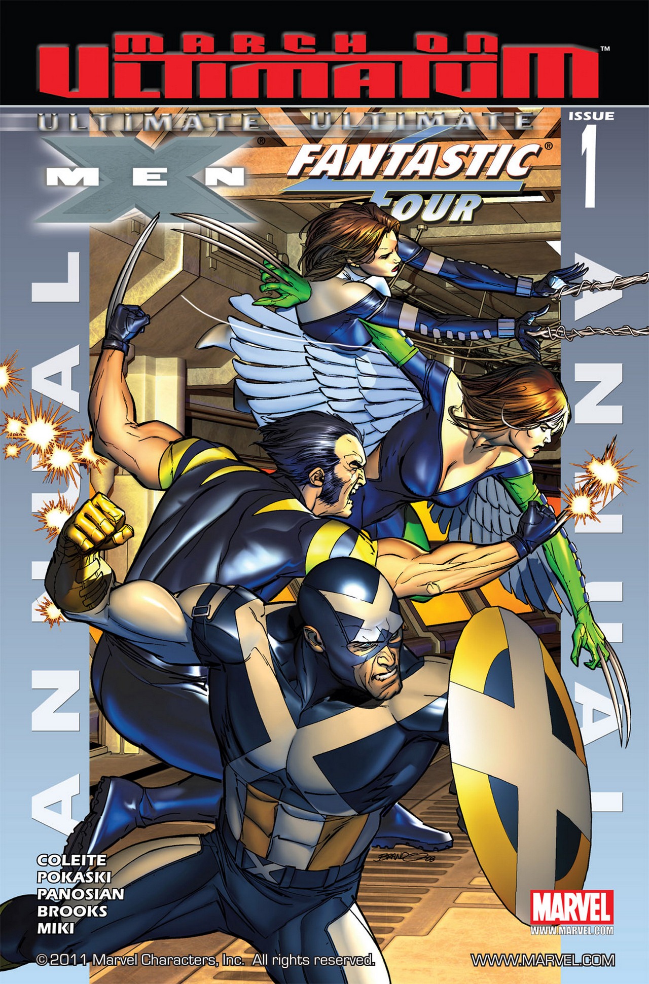 Read online Ultimate X-Men/Ultimate Fantastic Four Annual comic -  Issue # Full - 1