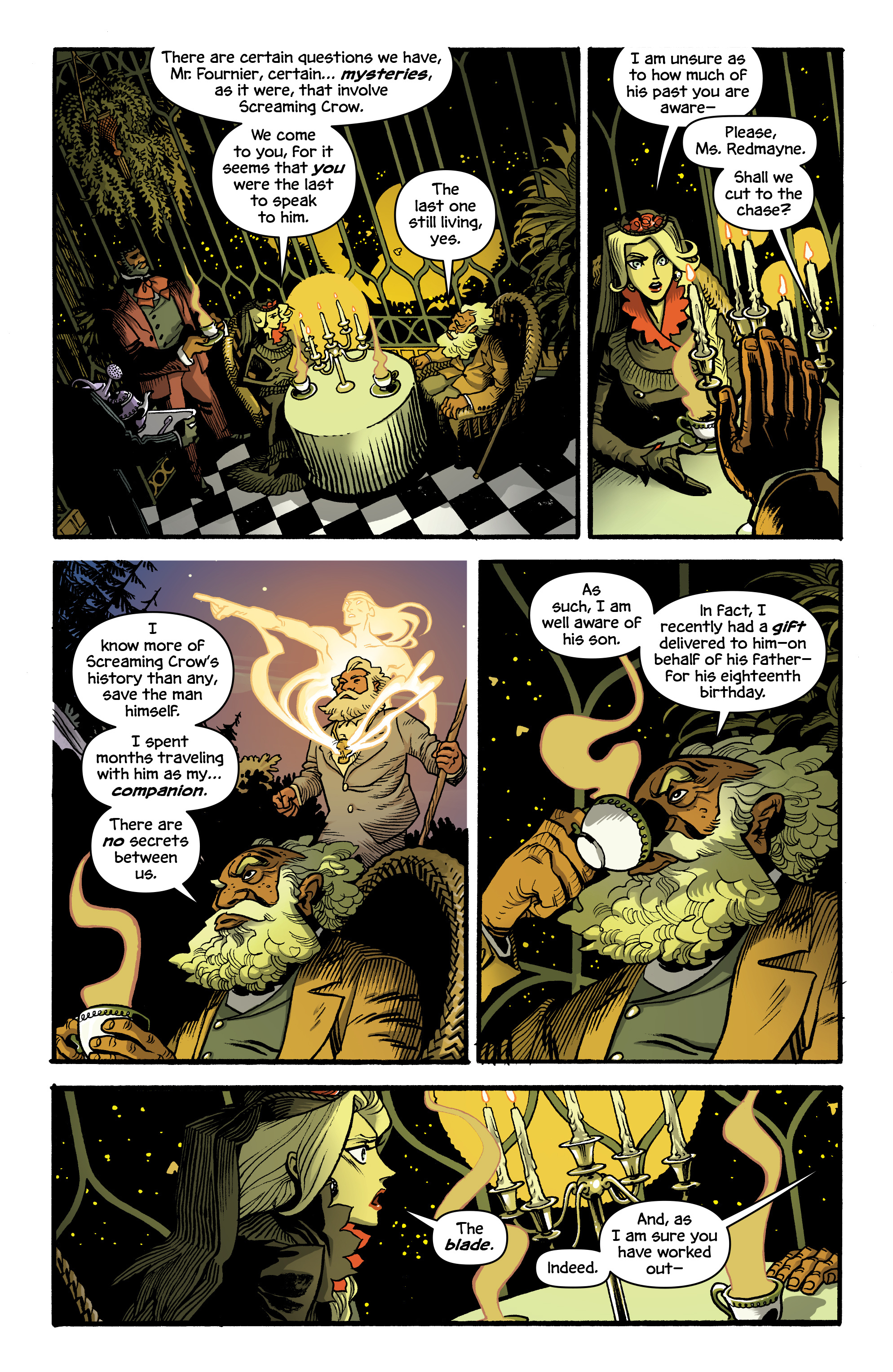 Read online Shadow Roads comic -  Issue #8 - 13