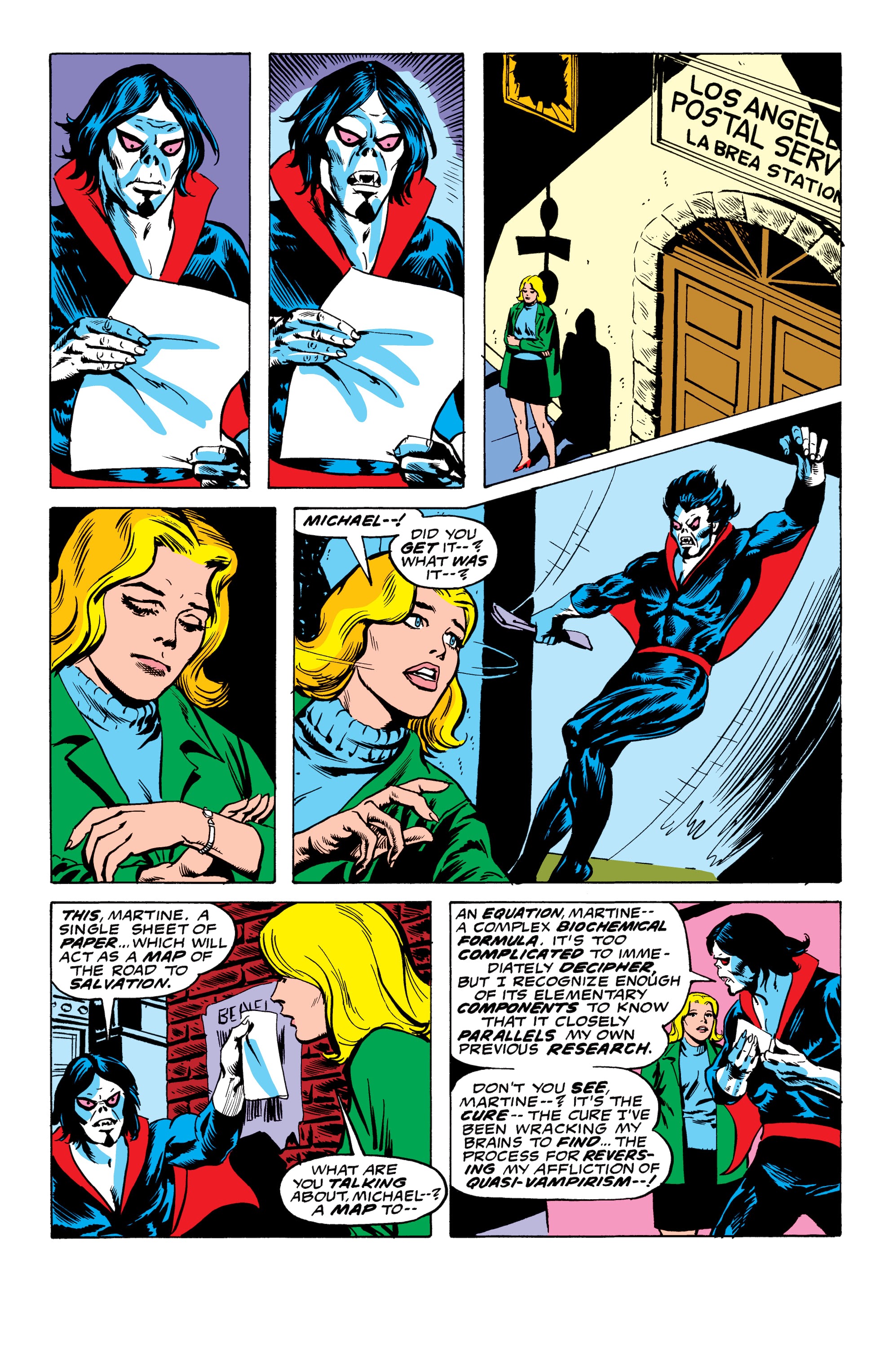Read online Morbius Epic Collection comic -  Issue # The Living Vampire (Part 4) - 85