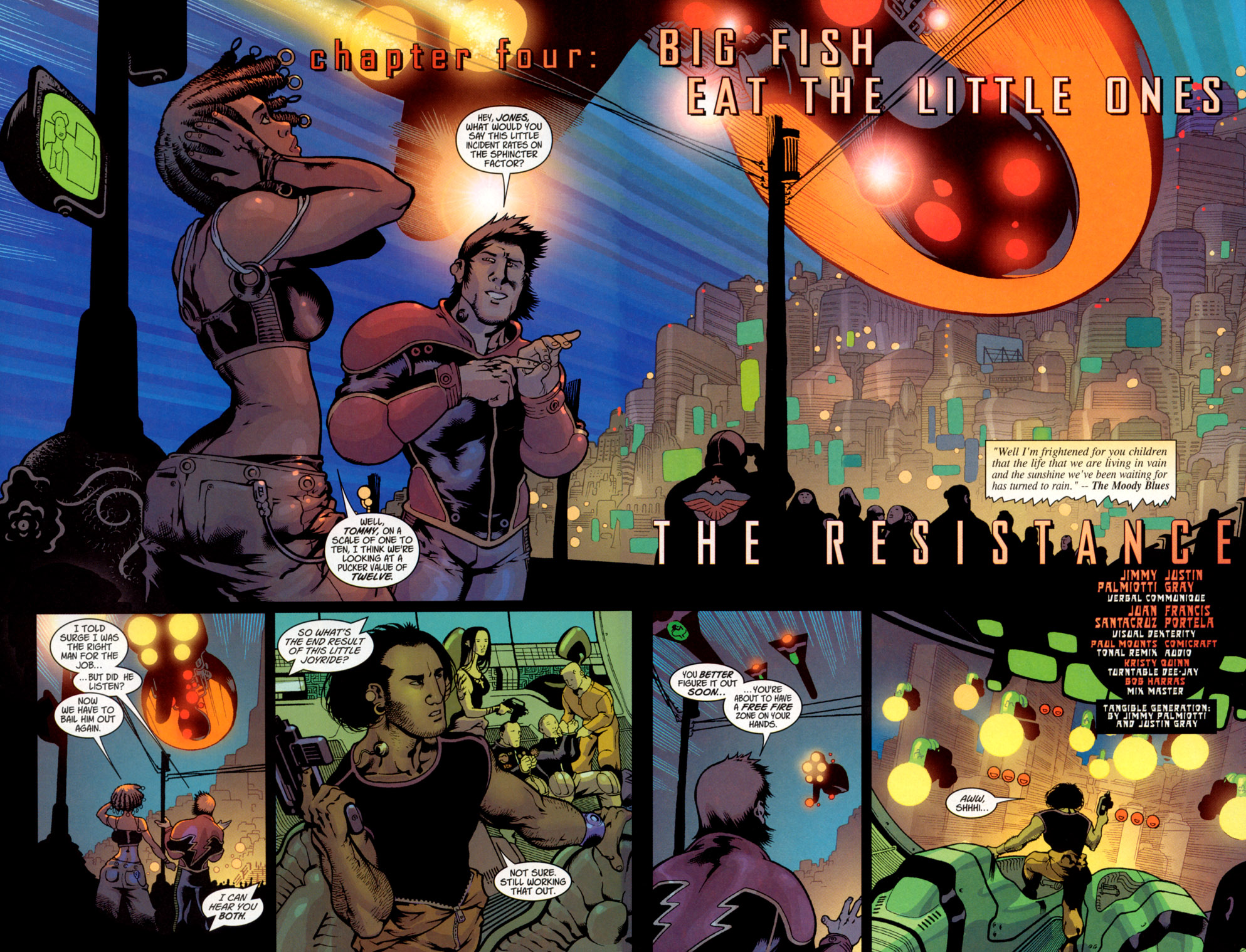 Read online The Resistance comic -  Issue #4 - 5