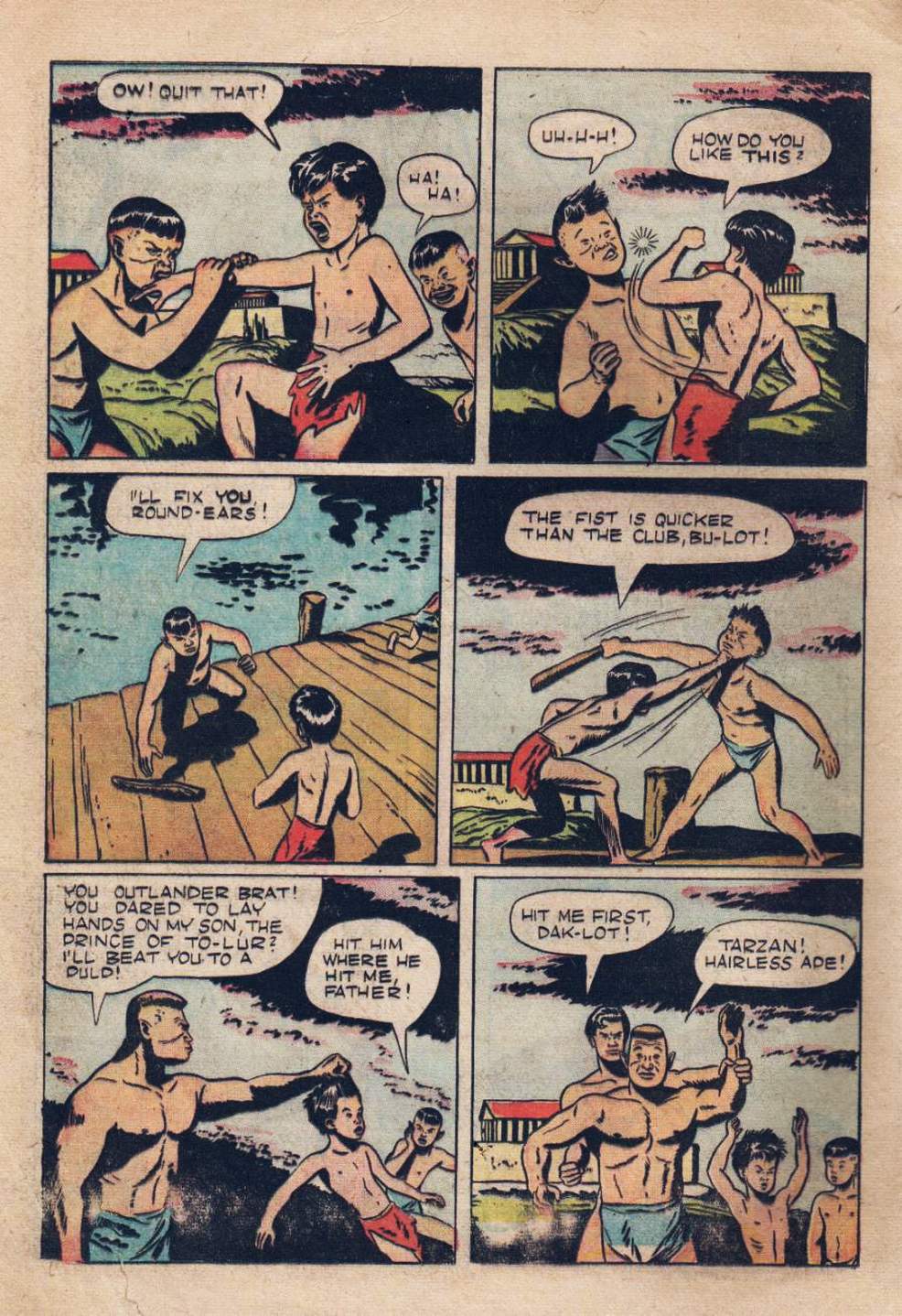 Read online Tarzan (1948) comic -  Issue #9 - 4