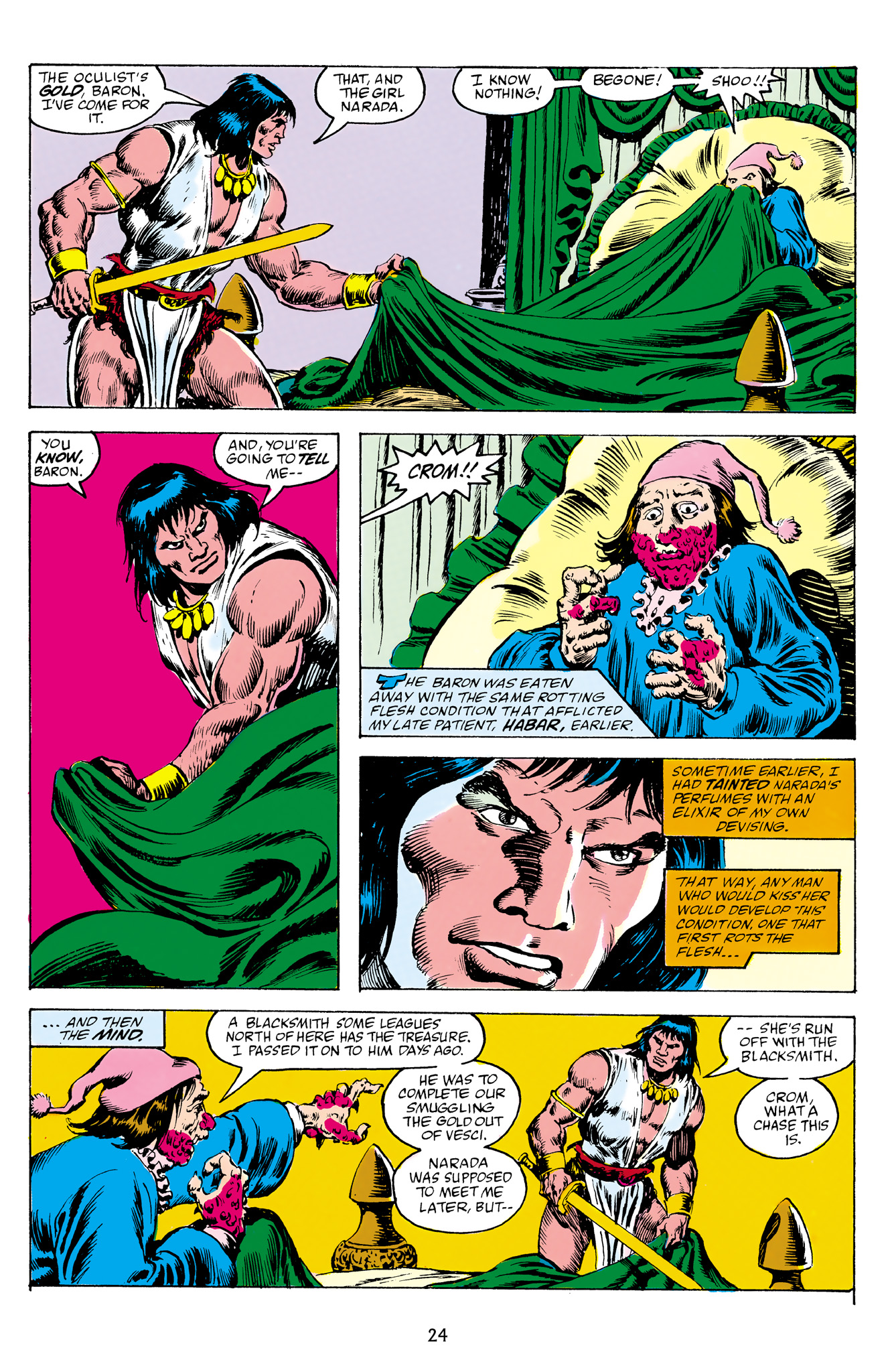 Read online The Chronicles of Conan comic -  Issue # TPB 24 (Part 1) - 25