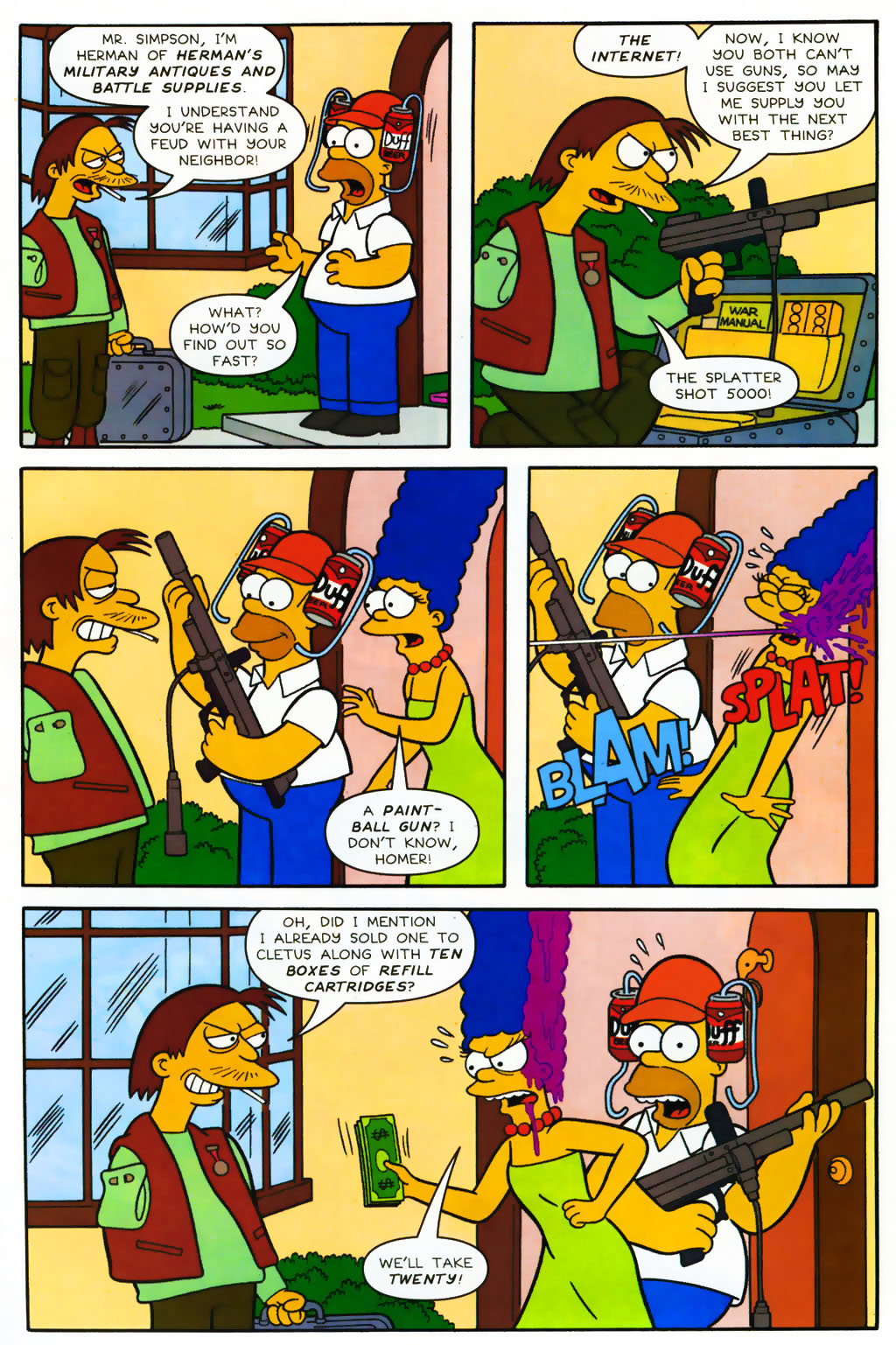Read online Simpsons Comics comic -  Issue #97 - 16