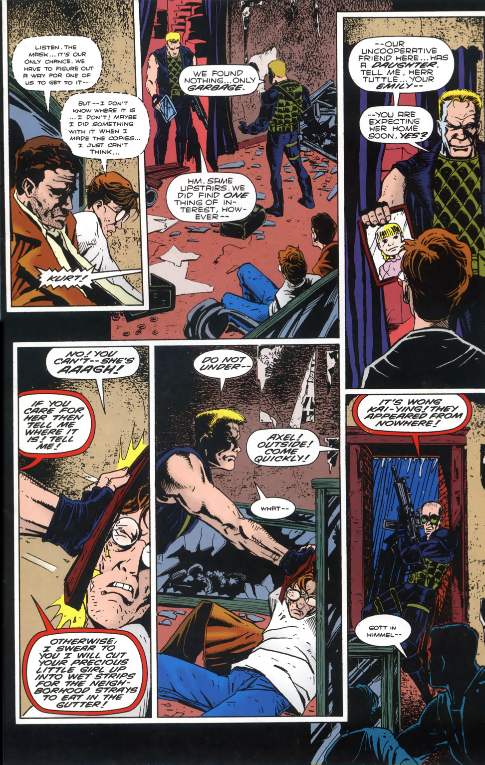 Read online The Mask: The Hunt for Green October comic -  Issue #4 - 5