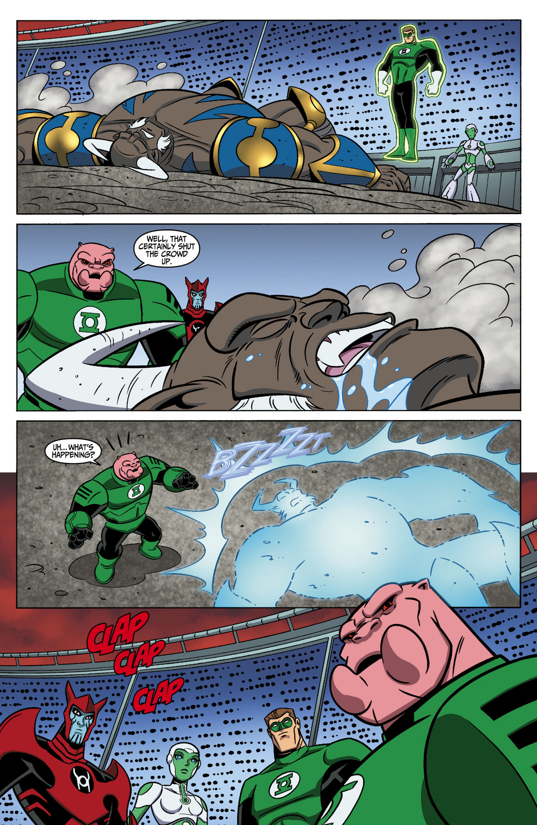 Read online Green Lantern: The Animated Series comic -  Issue #5 - 6