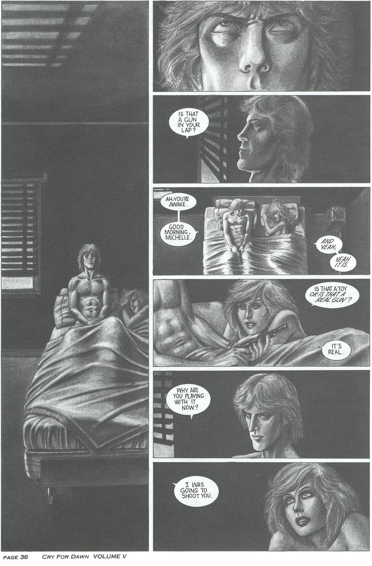 Read online Cry for Dawn comic -  Issue #5 - 38