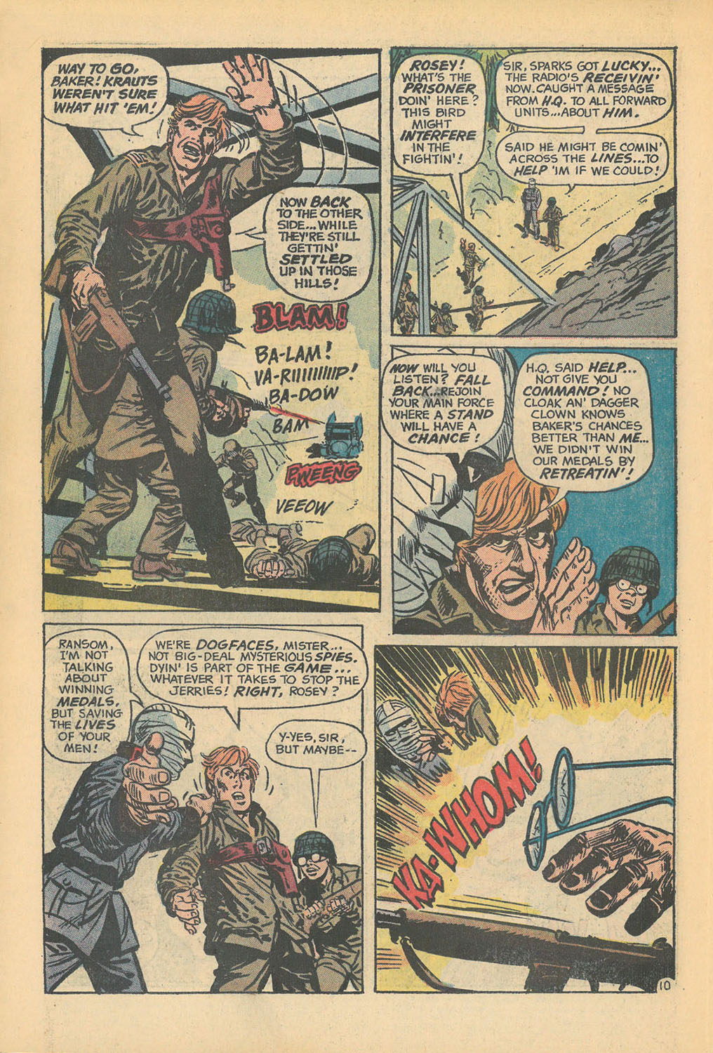 Read online Star Spangled War Stories (1952) comic -  Issue #168 - 14