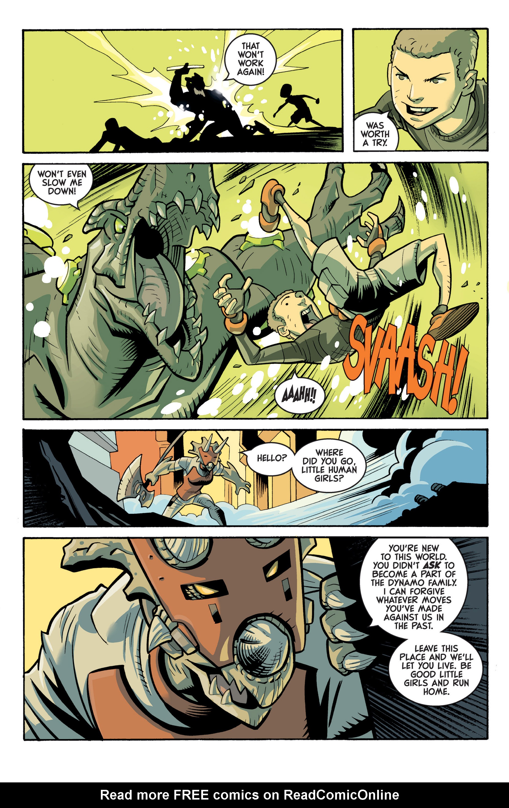 Read online Super Dinosaur (2011) comic -  Issue #22 - 12