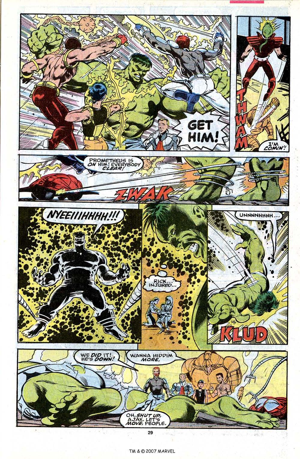 Read online The Incredible Hulk (1968) comic -  Issue #379 - 31