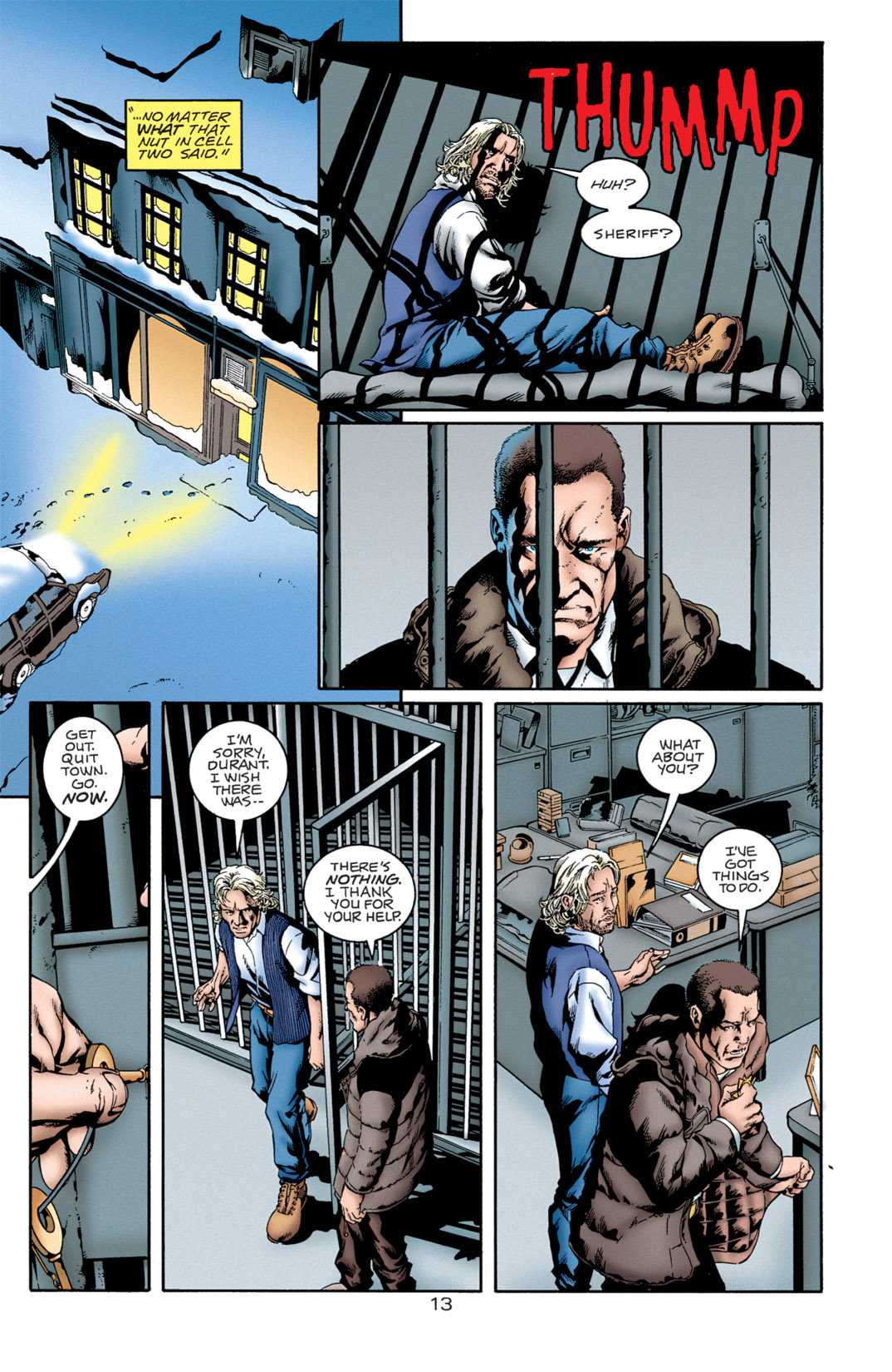 Read online Resurrection Man (1997) comic -  Issue #13 - 14