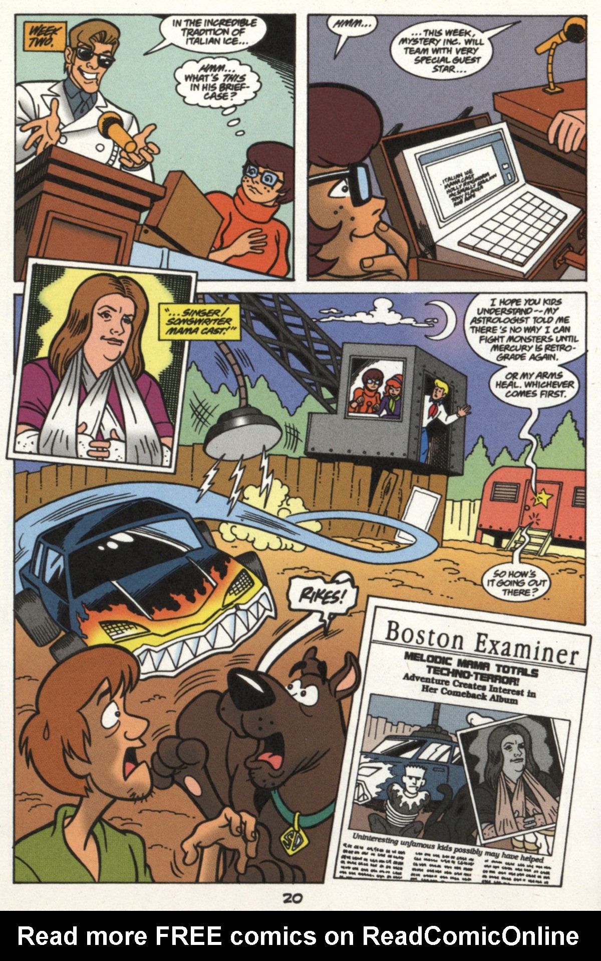 Read online Scooby-Doo (1997) comic -  Issue #16 - 19