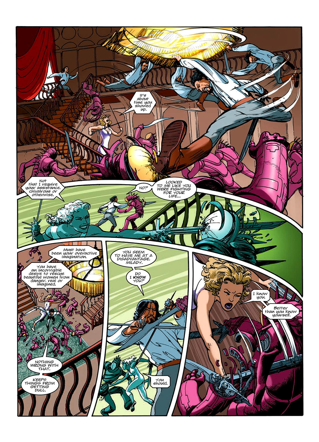 Read online Nikolai Dante comic -  Issue # TPB 10 - 123