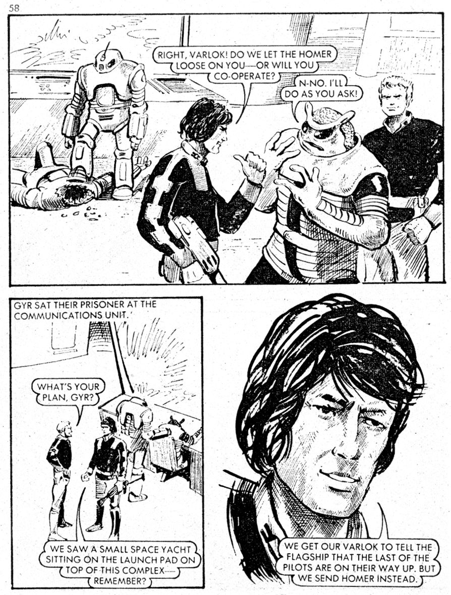 Read online Starblazer comic -  Issue #21 - 58