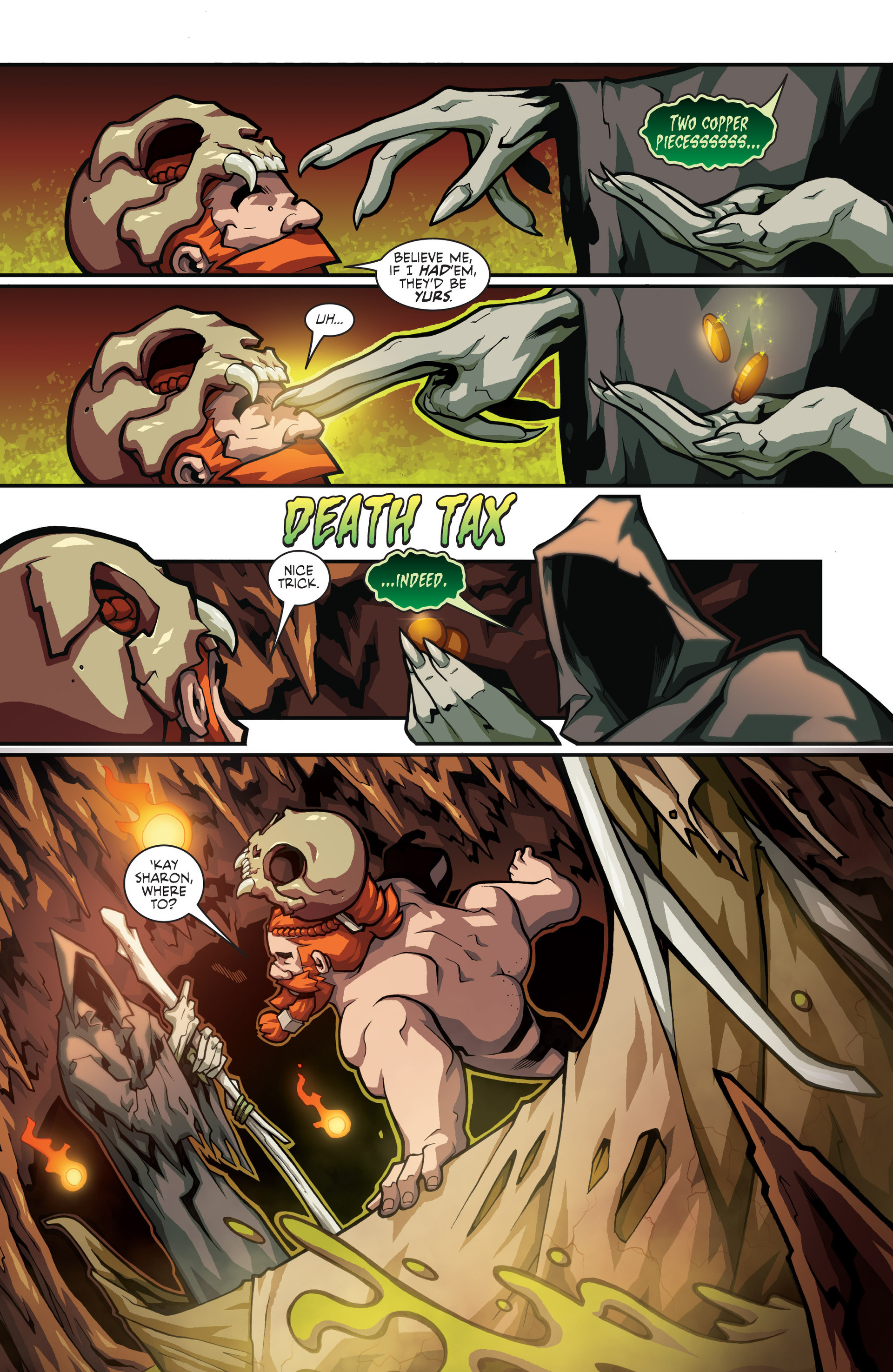 Read online Savage Skullkickers comic -  Issue # Full - 9