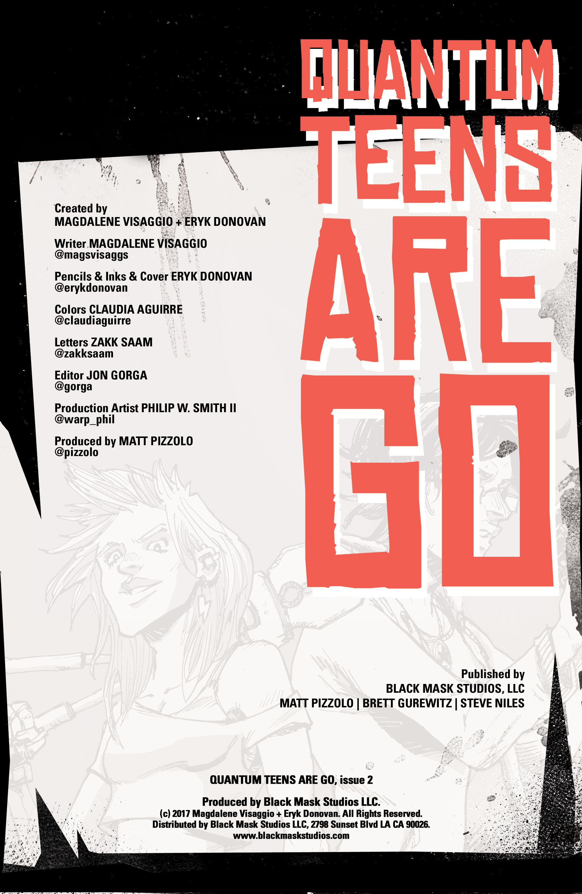 Read online Quantum Teens Are Go comic -  Issue #2 - 2