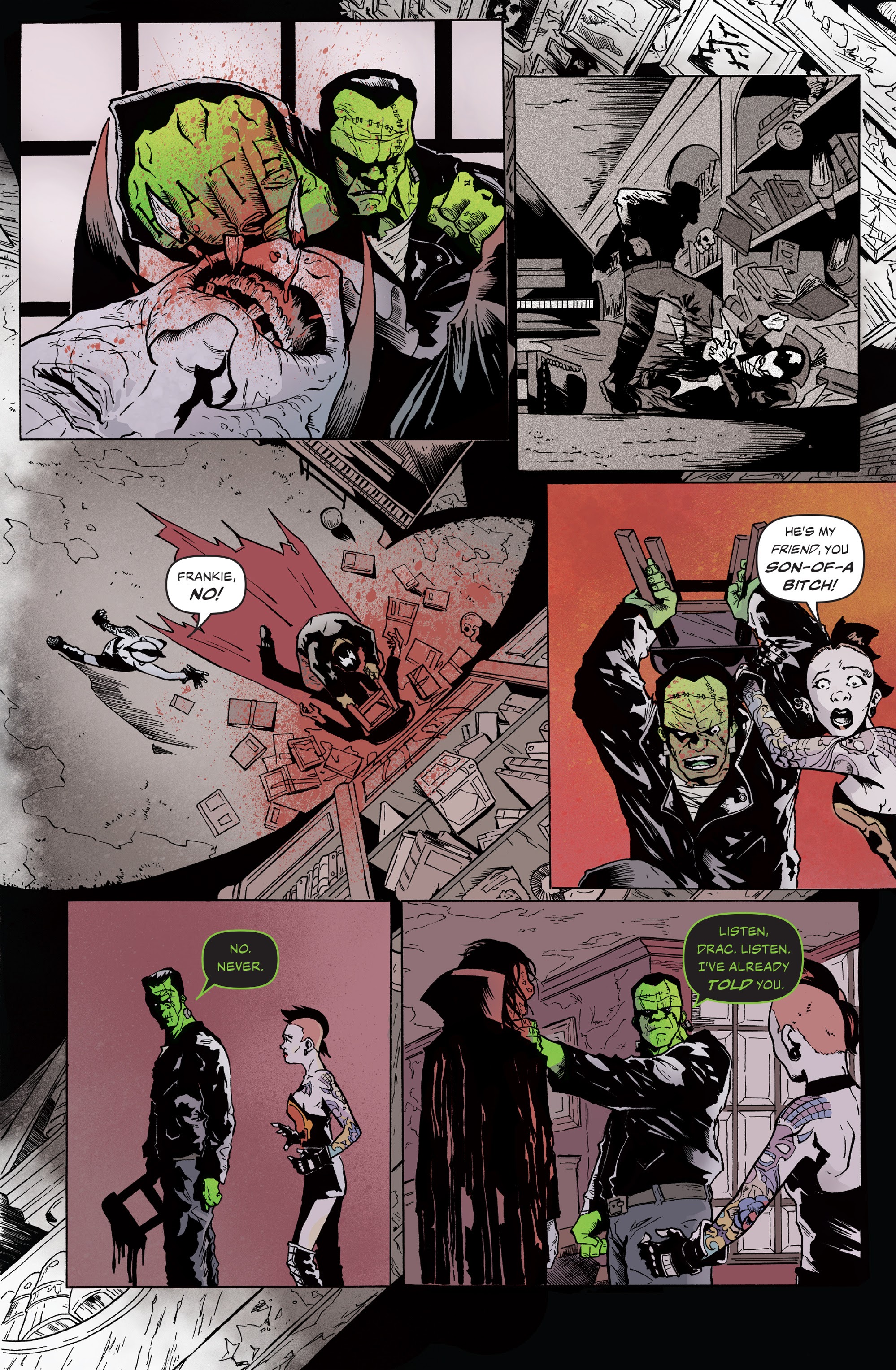 Read online Unmasked: Caddy Full of Blood comic -  Issue # Full - 25