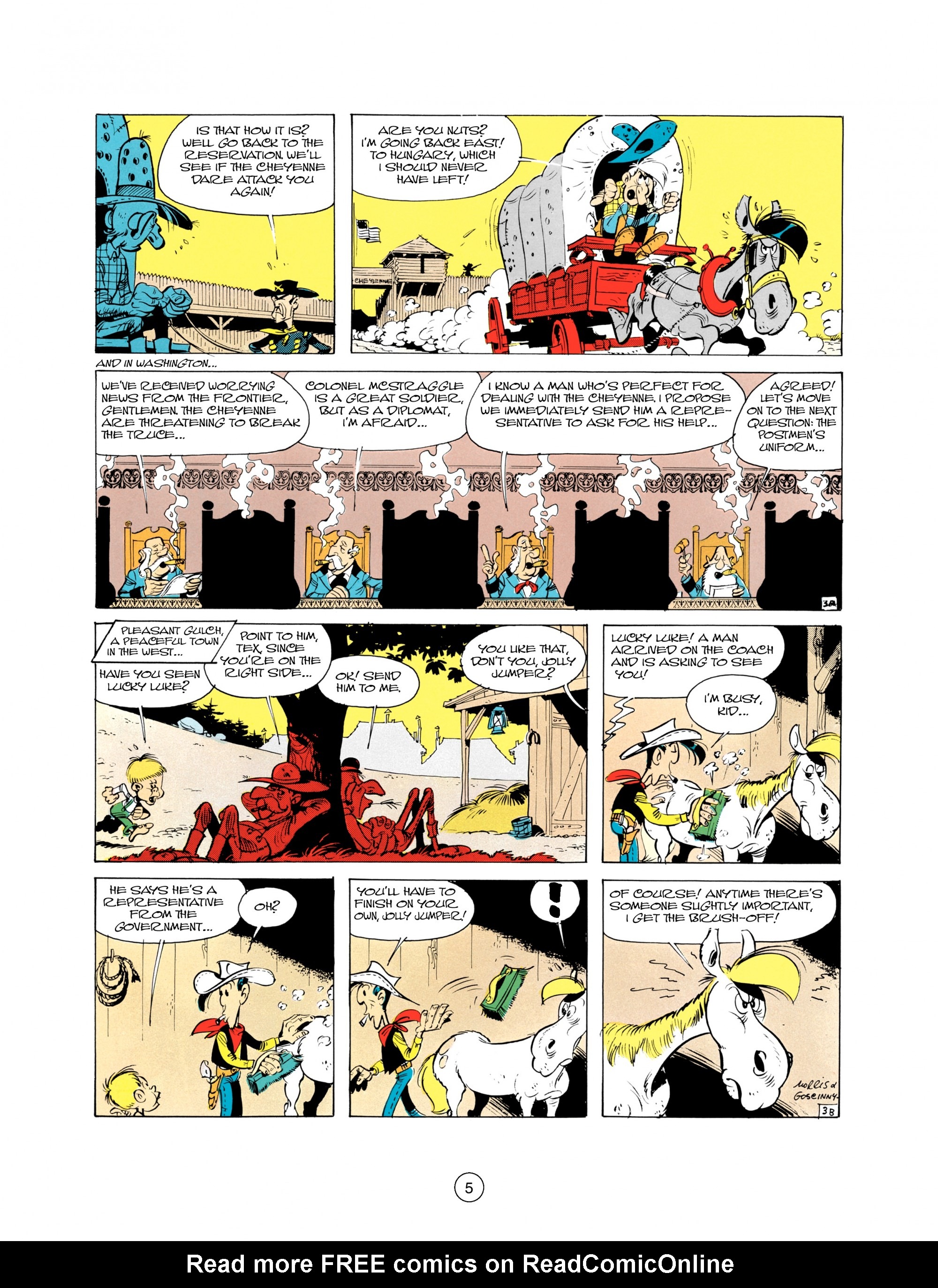 Read online A Lucky Luke Adventure comic -  Issue #21 - 5