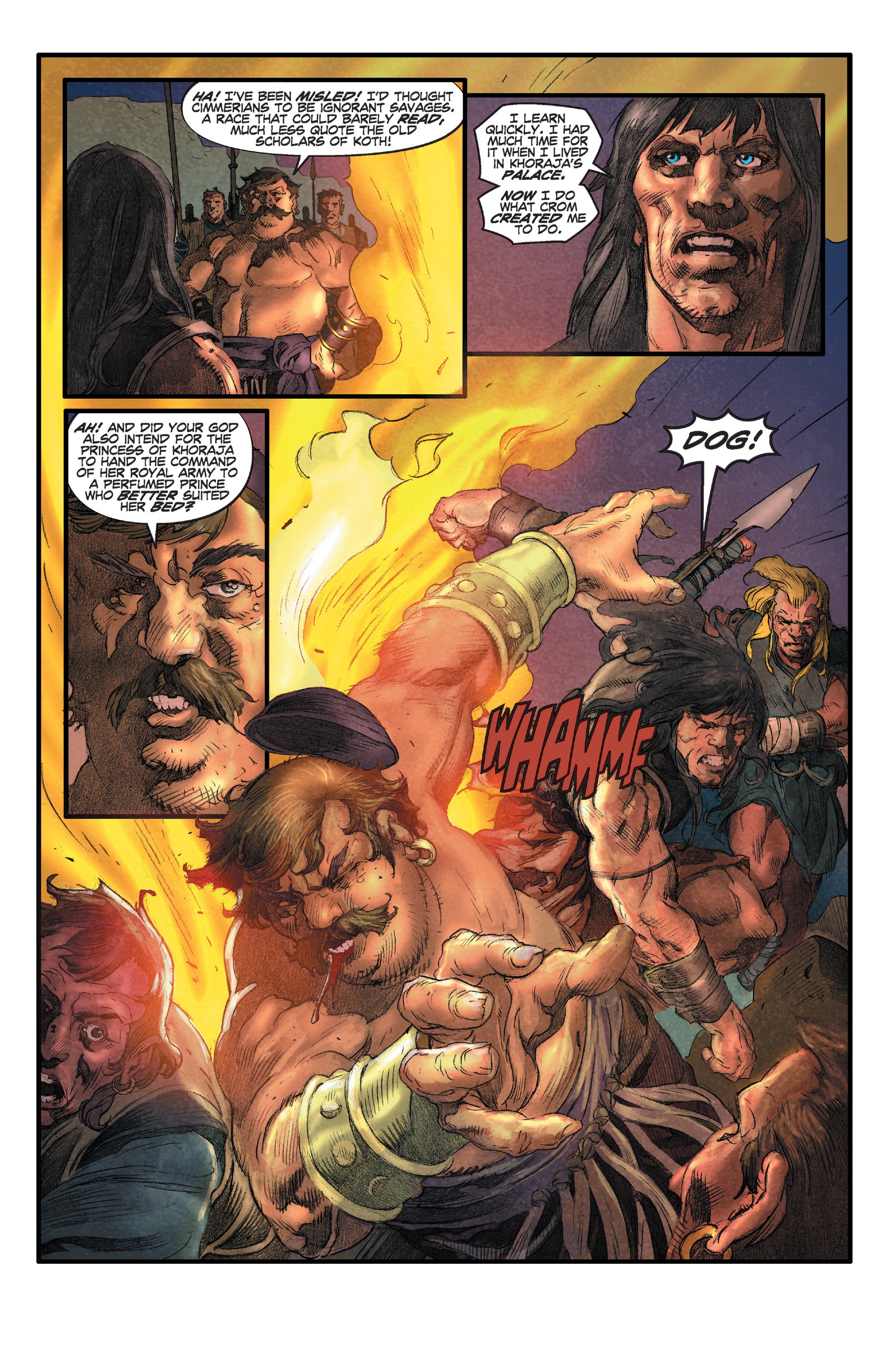 Read online Conan Chronicles Epic Collection comic -  Issue # TPB The Battle of Shamla Pass (Part 3) - 81