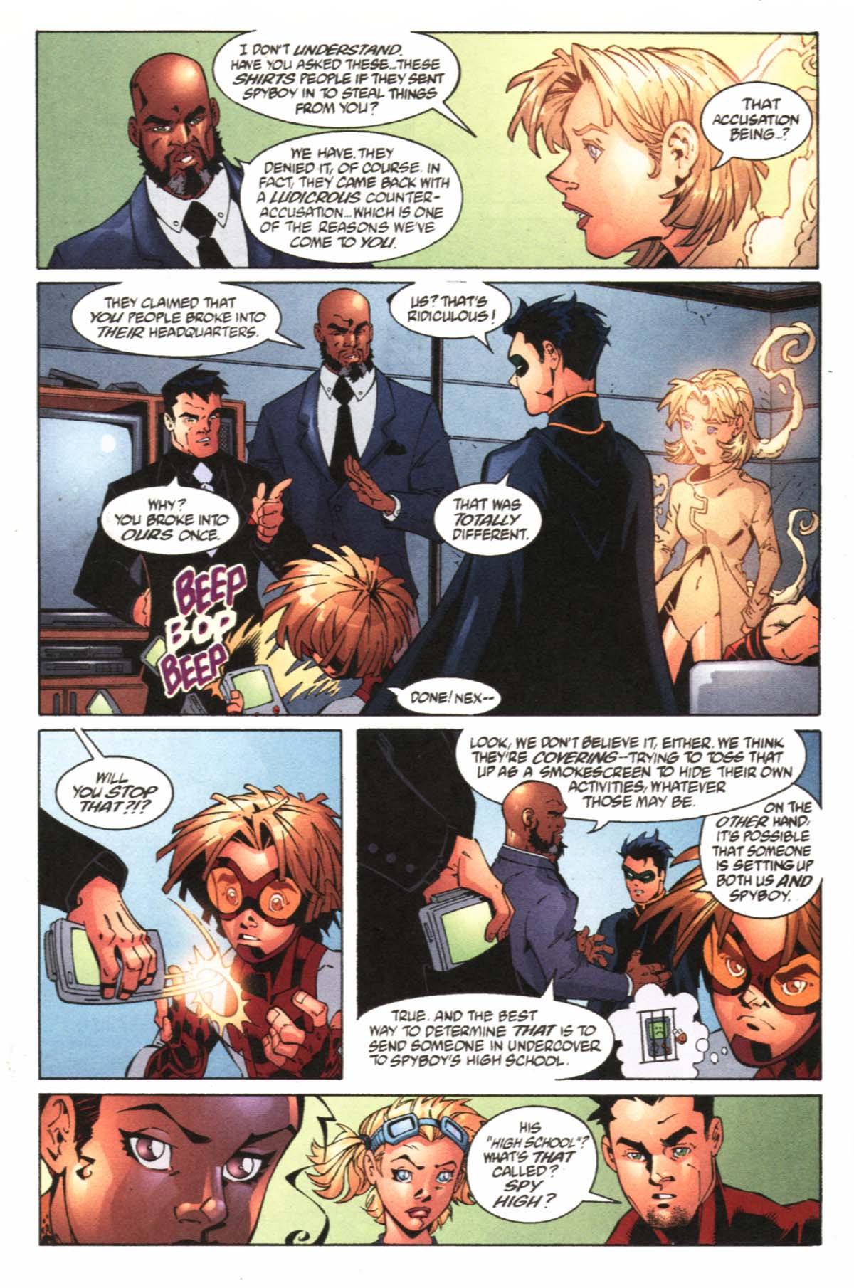 Read online SpyBoy/Young Justice comic -  Issue #1 - 10