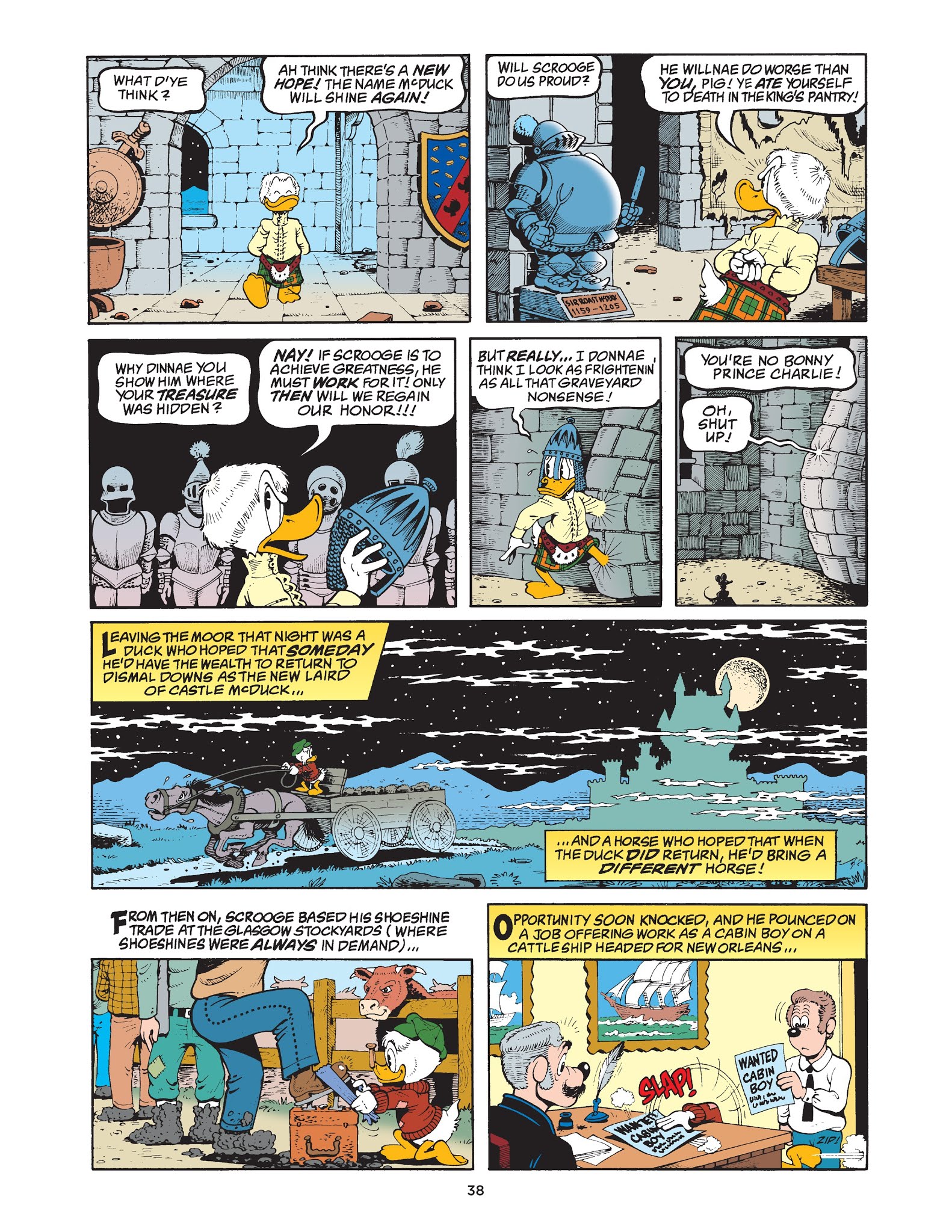 Read online Walt Disney Uncle Scrooge and Donald Duck: The Don Rosa Library comic -  Issue # TPB 4 (Part 1) - 39