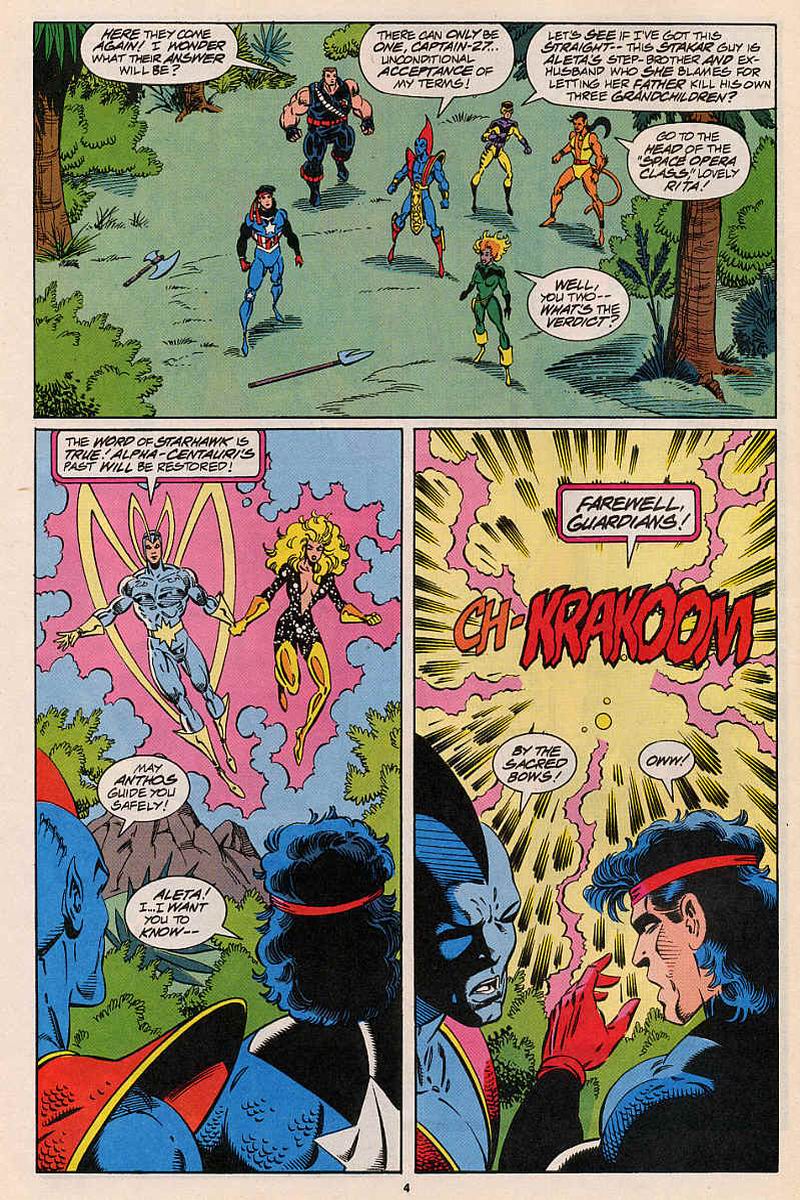 Read online Guardians of the Galaxy (1990) comic -  Issue #46 - 5