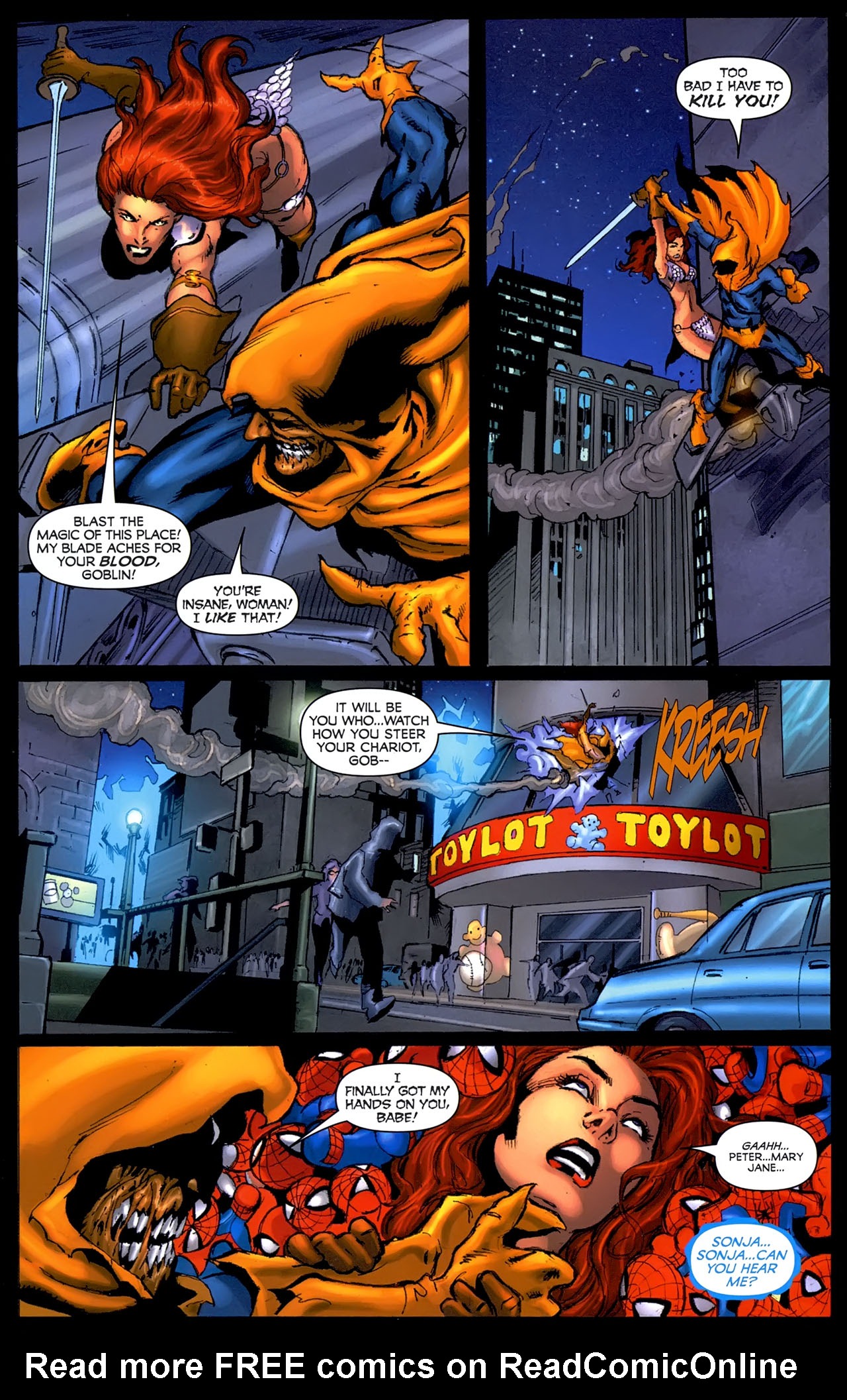 Read online Spider-Man/Red Sonja comic -  Issue #4 - 16