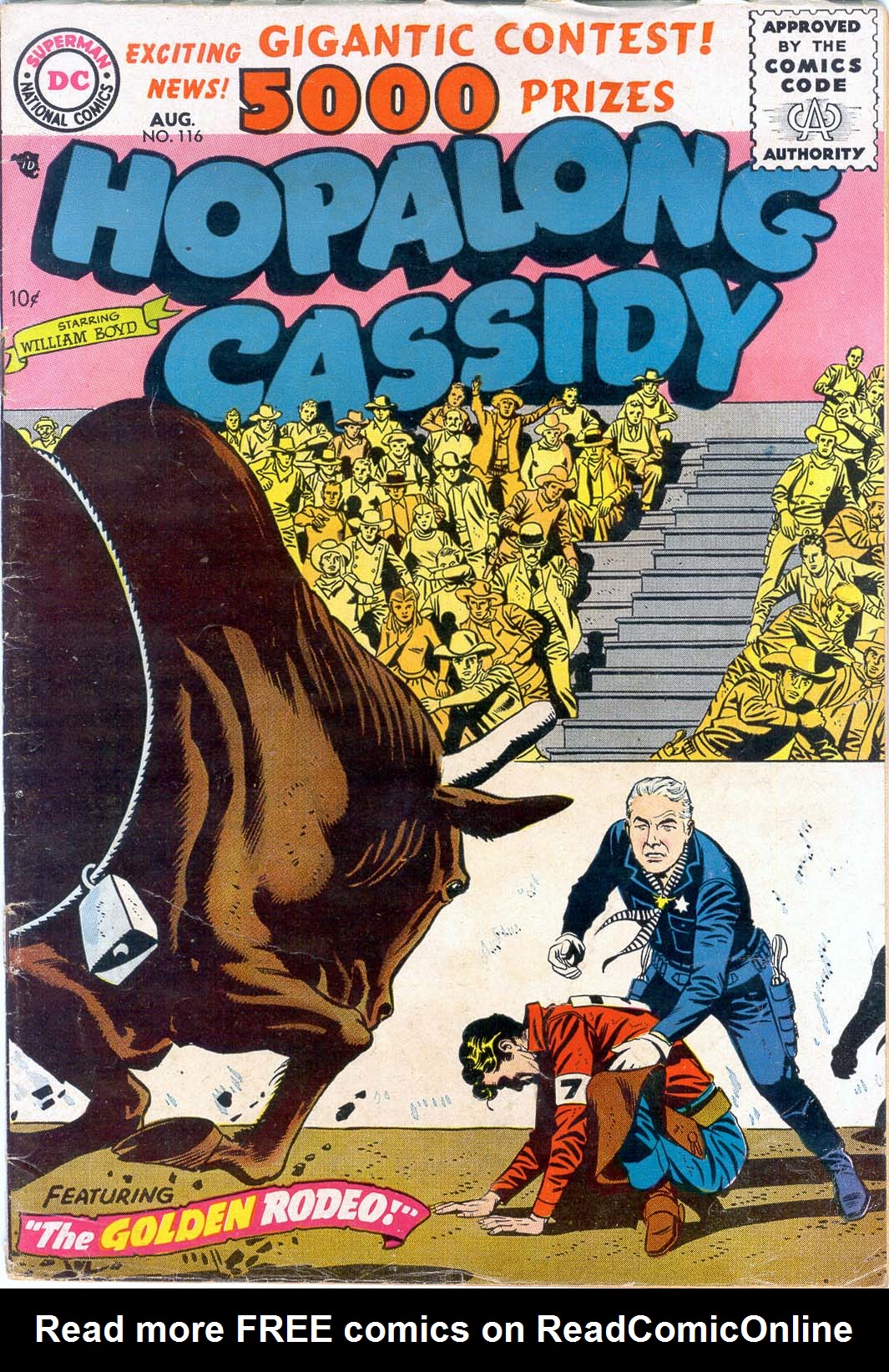 Read online Hopalong Cassidy comic -  Issue #116 - 1