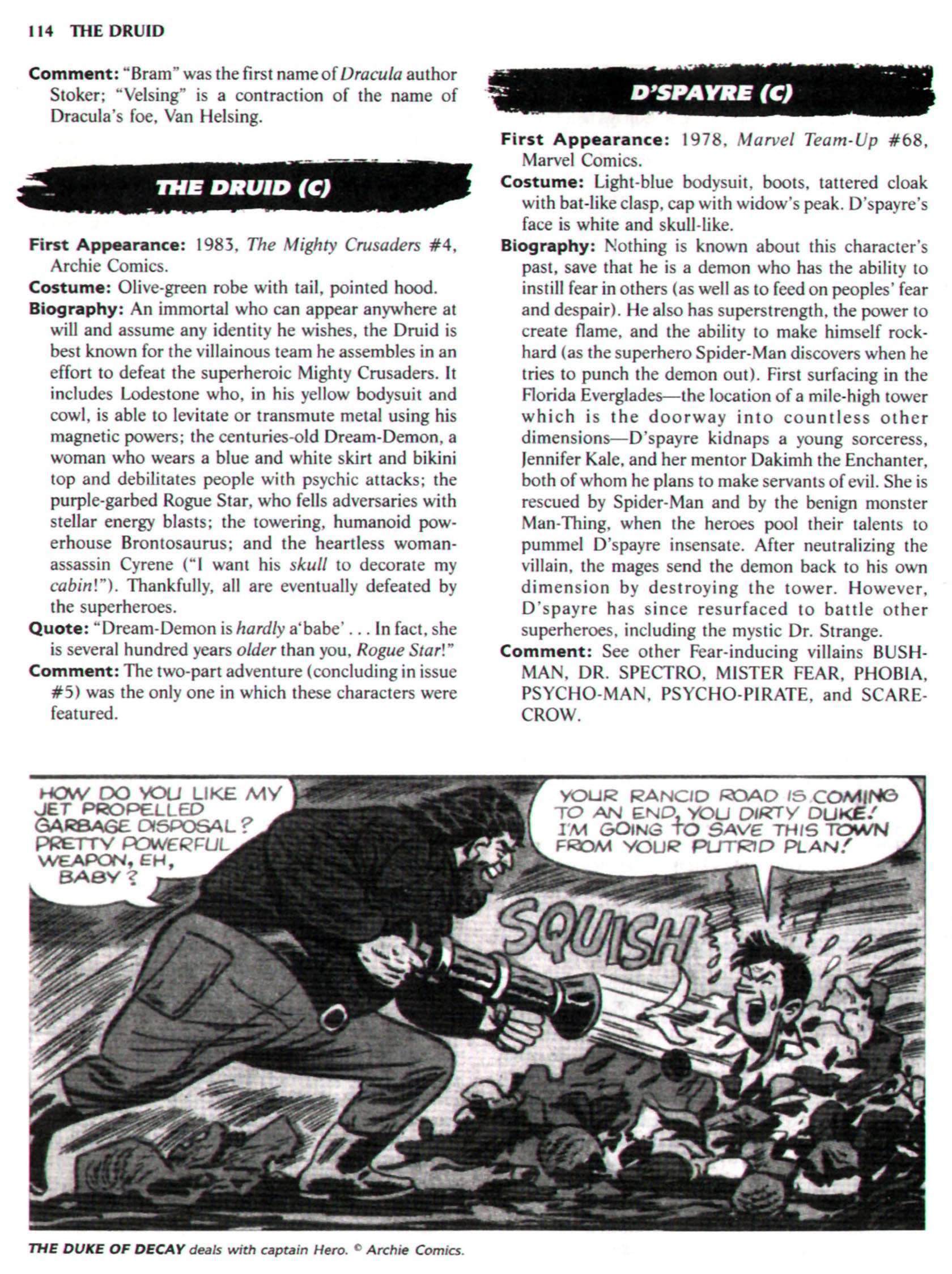 Read online The Encyclopedia of Super Villains comic -  Issue # TPB (Part 1) - 132