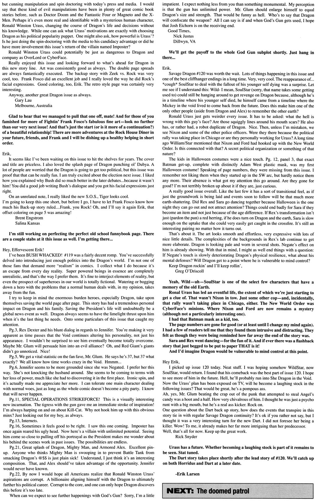 Read online The Savage Dragon (1993) comic -  Issue #122 - 35