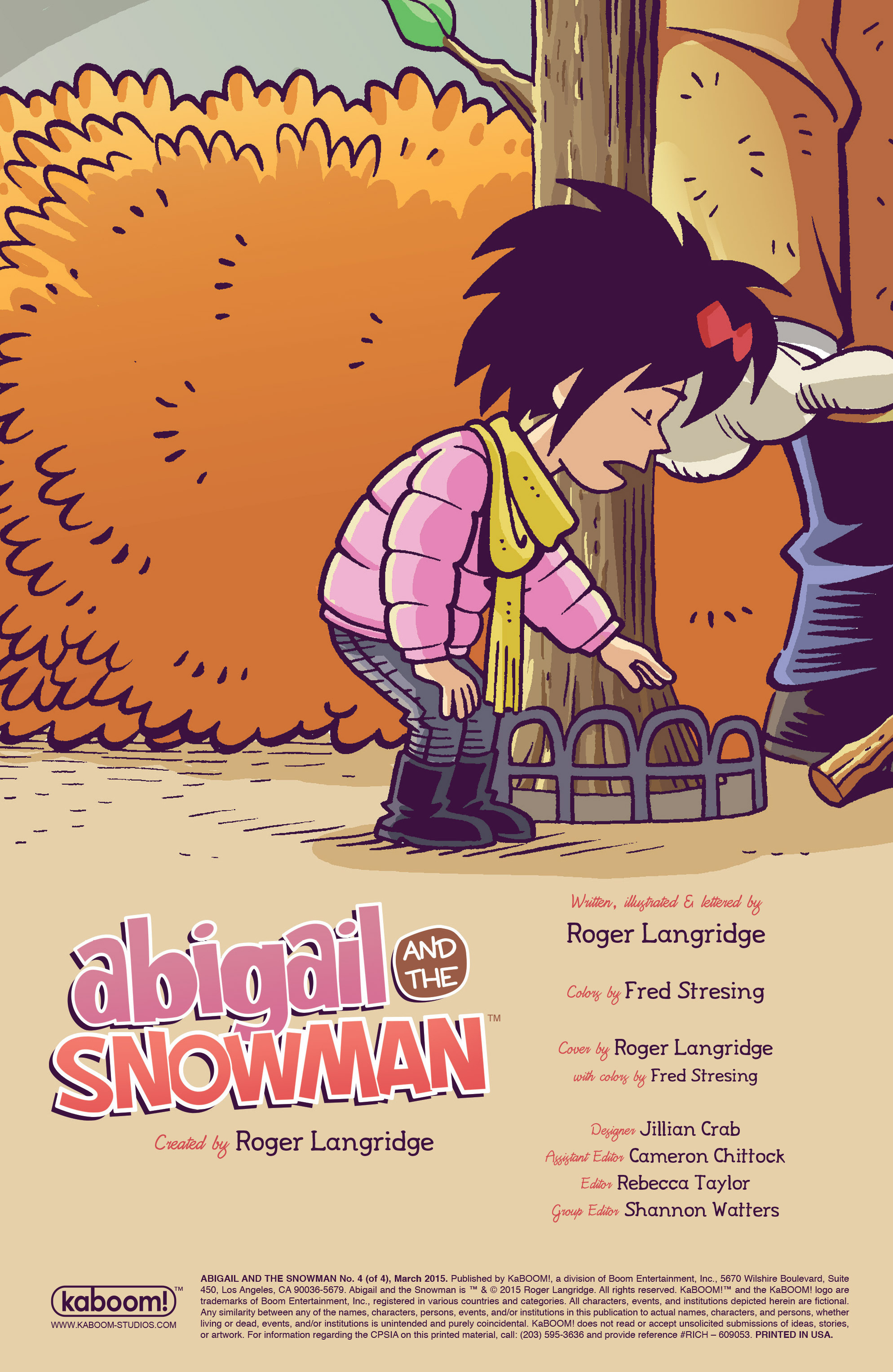 Read online Abigail And The Snowman comic -  Issue #4 - 2