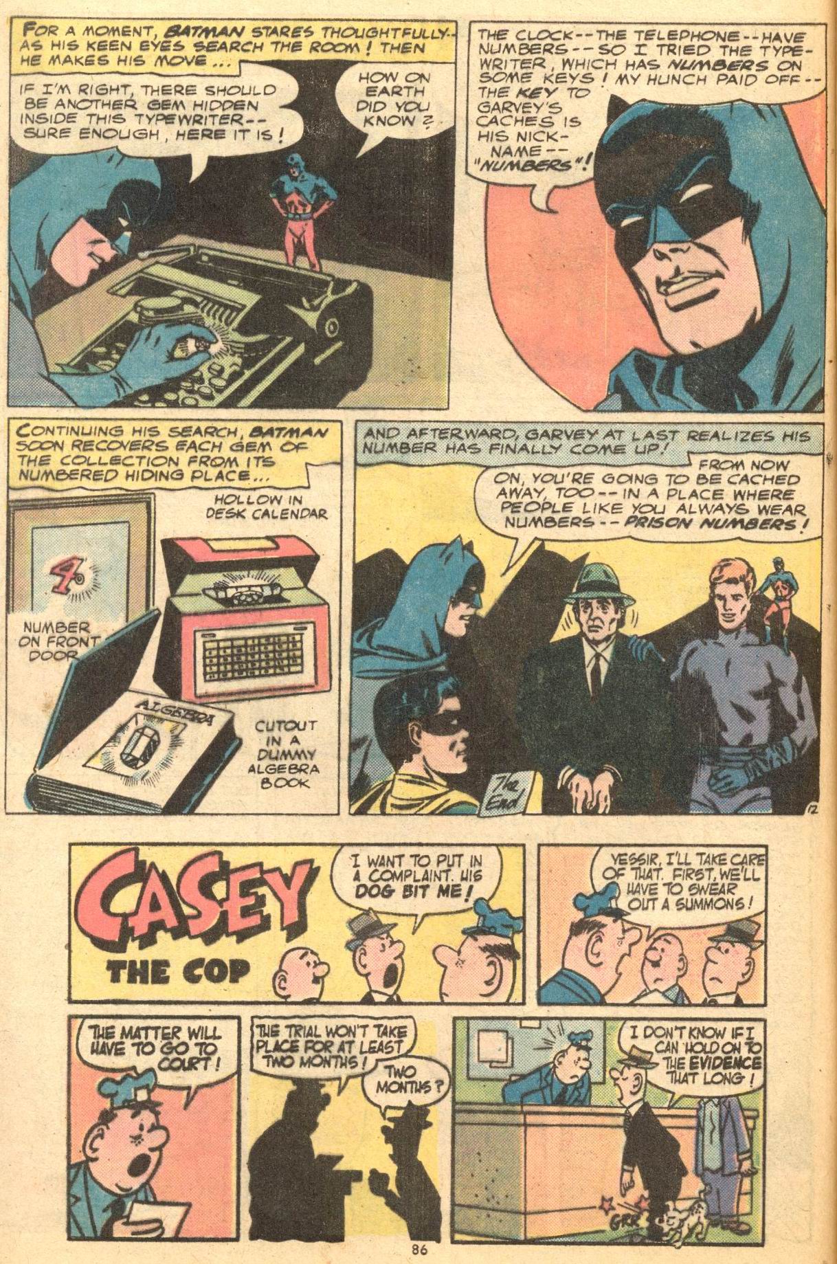 Read online Batman (1940) comic -  Issue #259 - 86