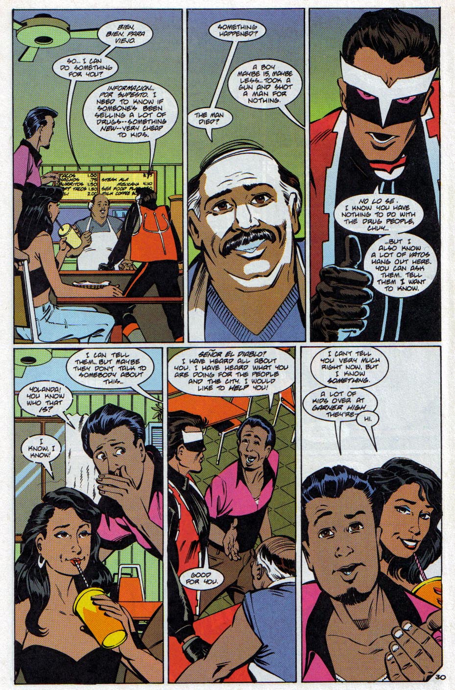 Read online El Diablo (1989) comic -  Issue #1 - 31