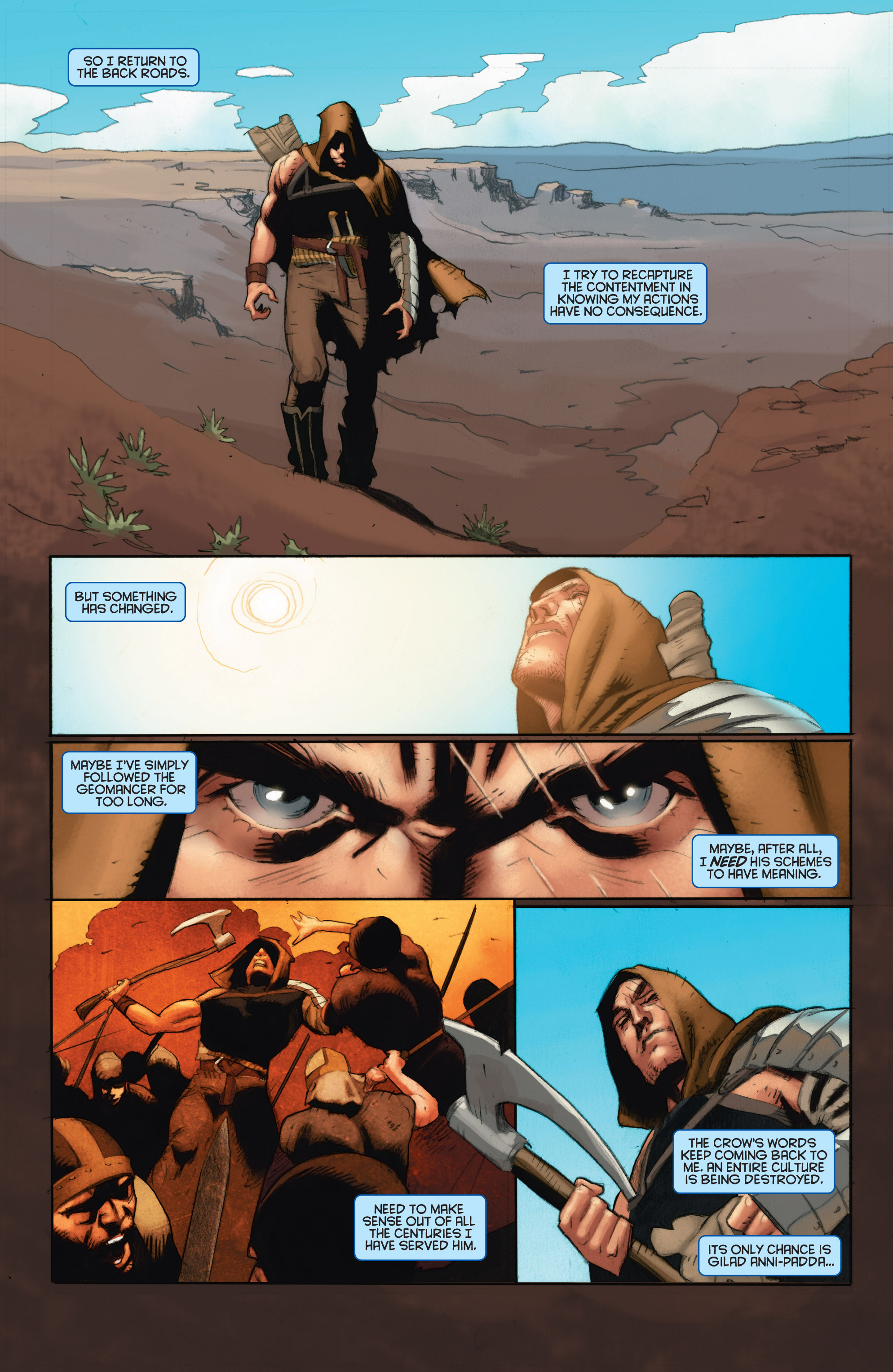 Read online Eternal Warrior: Days of Steel comic -  Issue #1 - 12