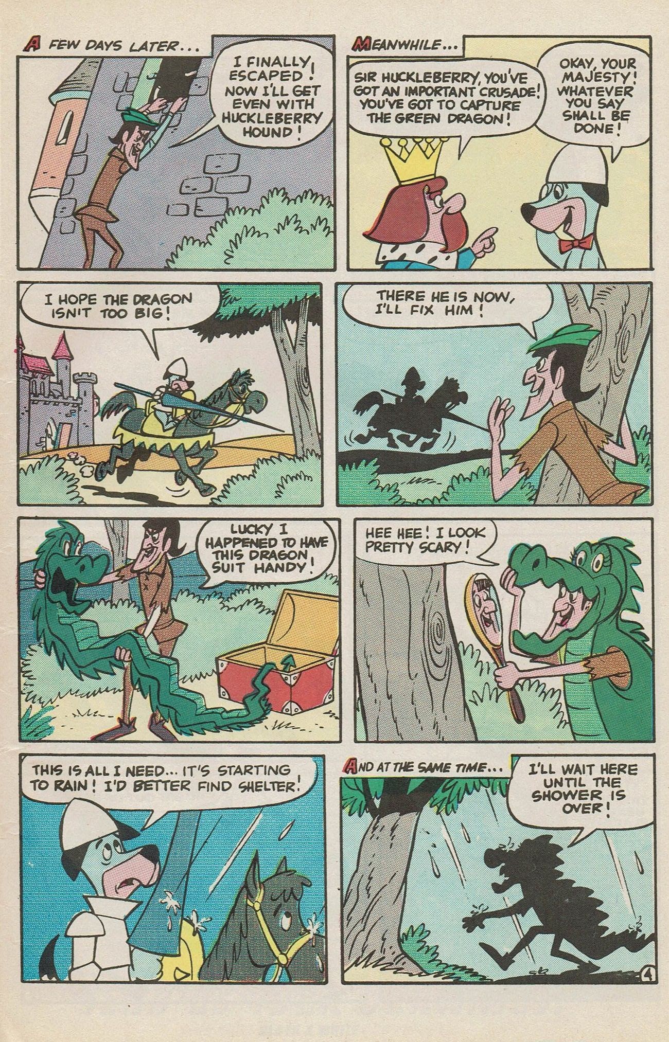 Read online Huckleberry Hound / Quick Draw McGraw Giant Size Flip Book comic -  Issue # Full - 48