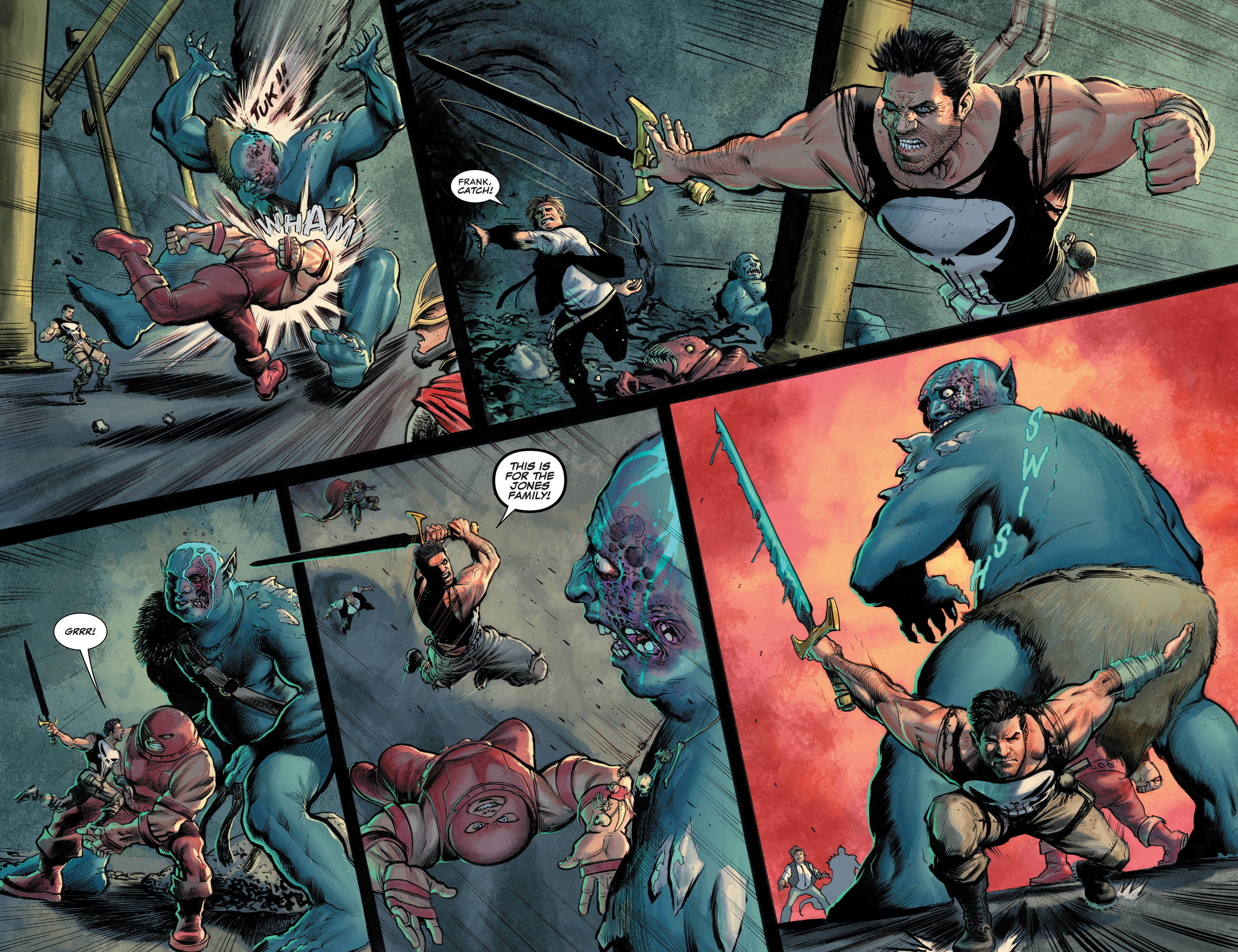 Read online Punisher Kill Krew comic -  Issue #5 - 9