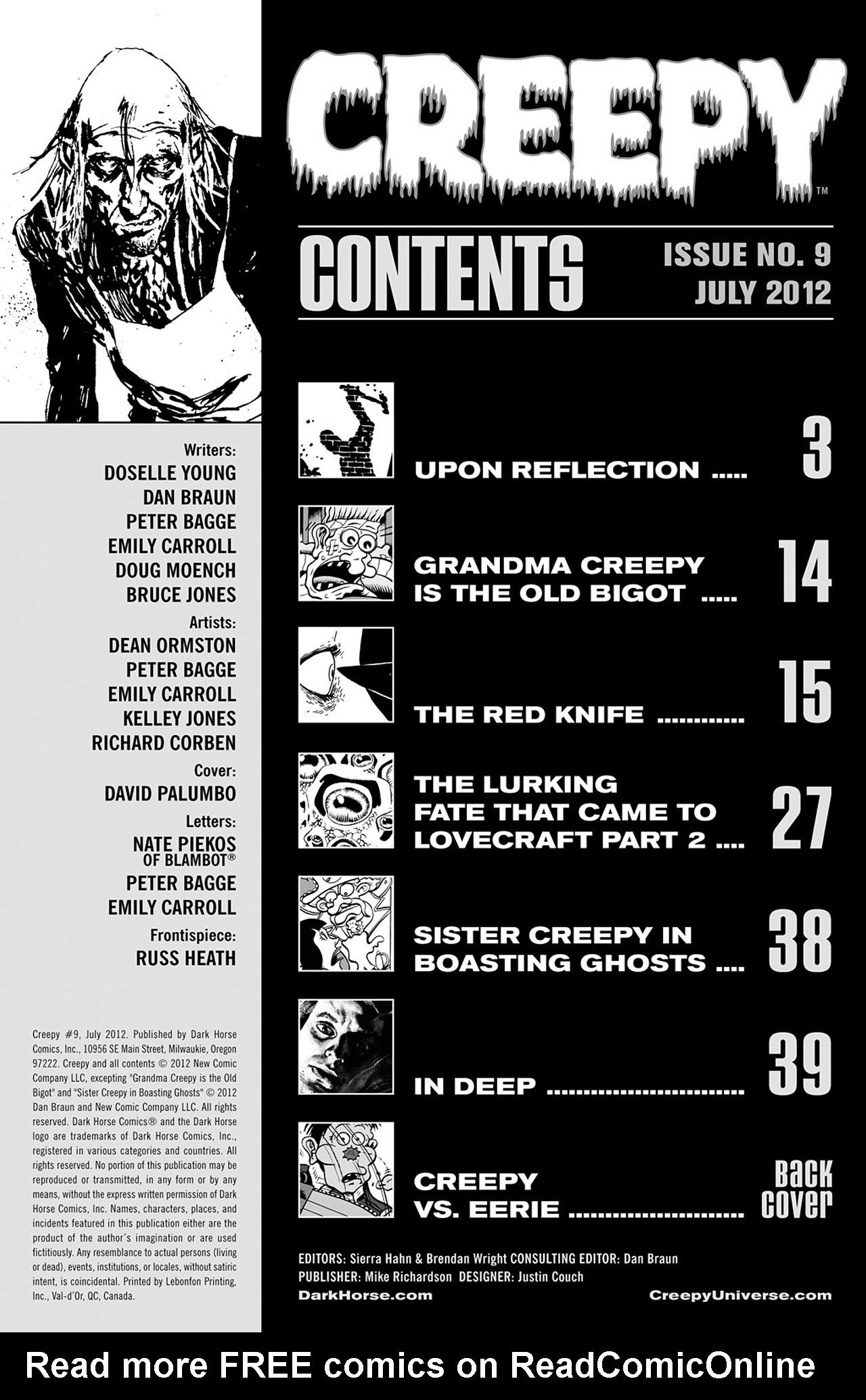 Read online Creepy (2009) comic -  Issue #9 - 3