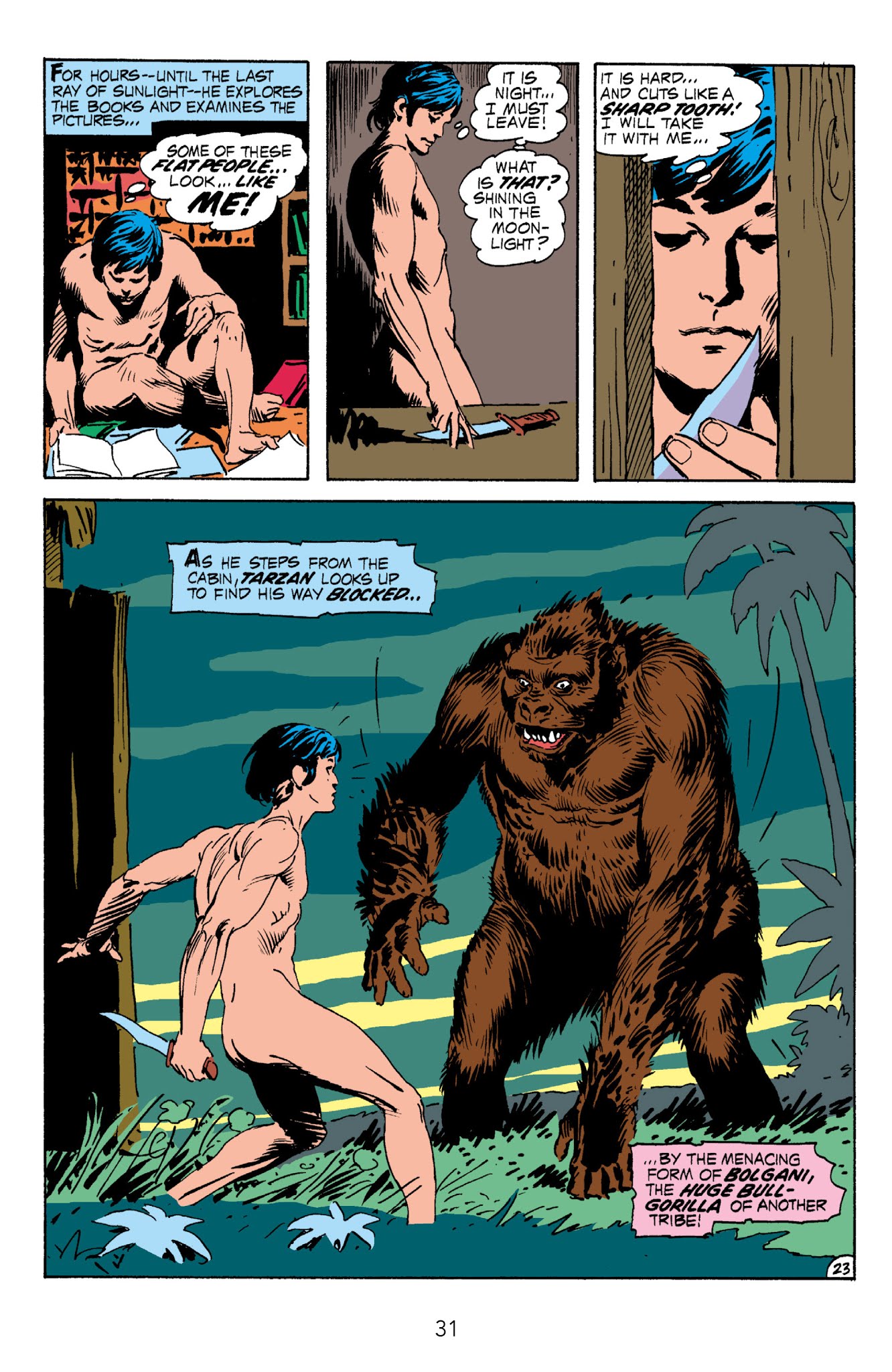 Read online Edgar Rice Burroughs' Tarzan The Joe Kubert Years comic -  Issue # TPB 1 (Part 1) - 33