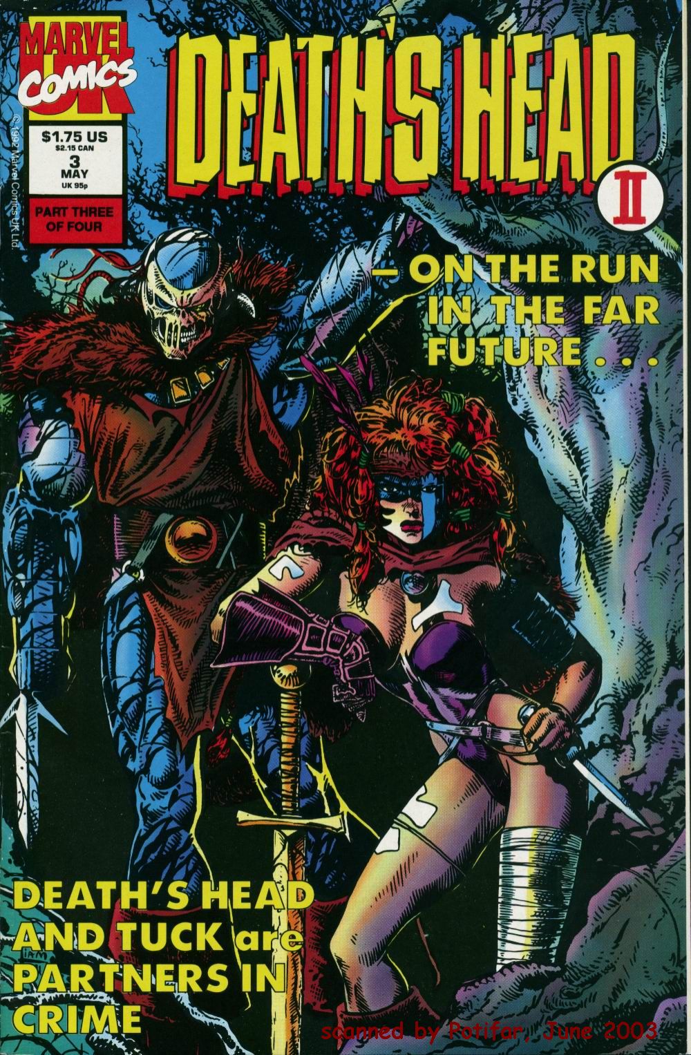 Read online Death's Head II (vol. 1) comic -  Issue #3 - 1