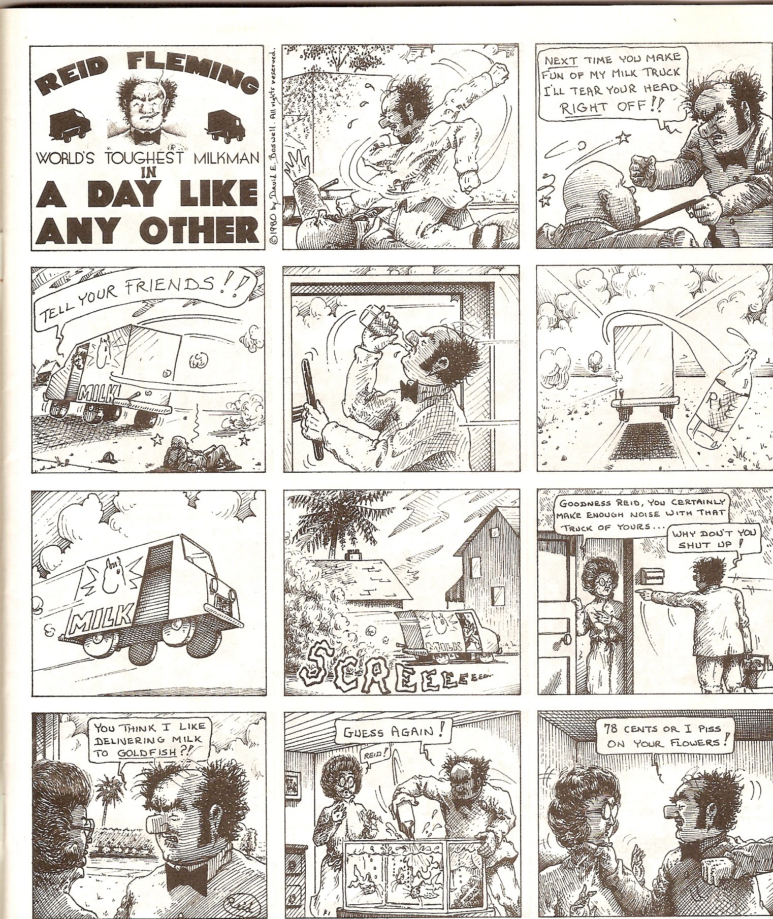 Read online Reid Fleming, World's Toughest Milkman (1980) comic -  Issue #1 - 3