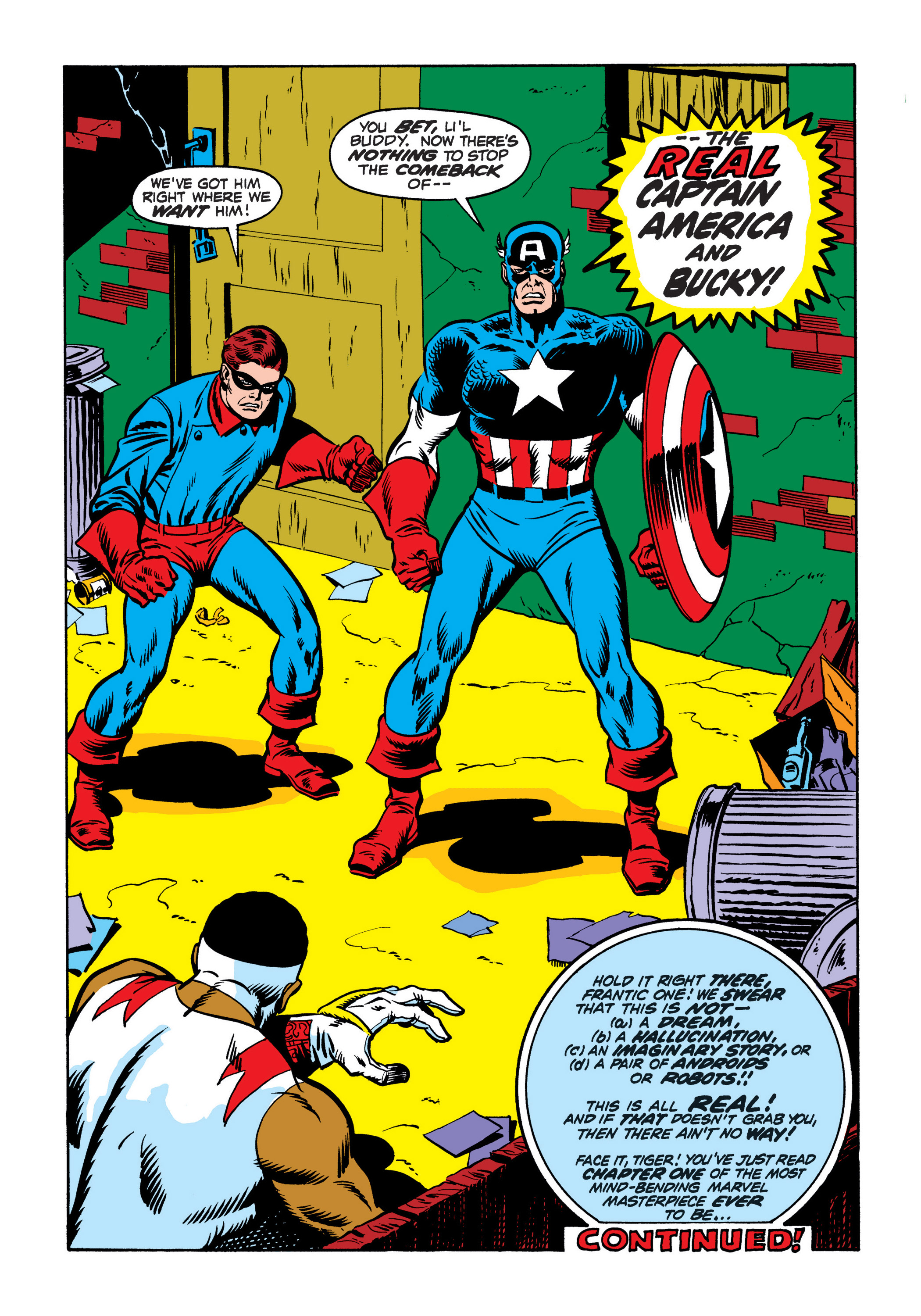 Read online Marvel Masterworks: Captain America comic -  Issue # TPB 7 (Part 2) - 15