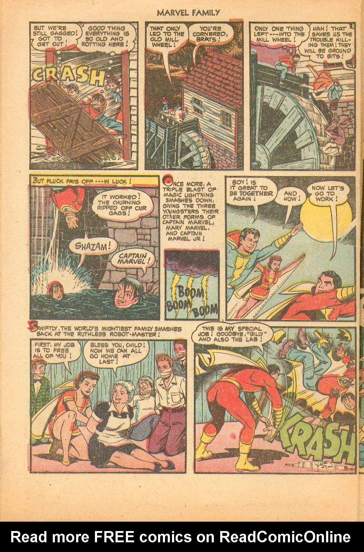Read online The Marvel Family comic -  Issue #89 - 32