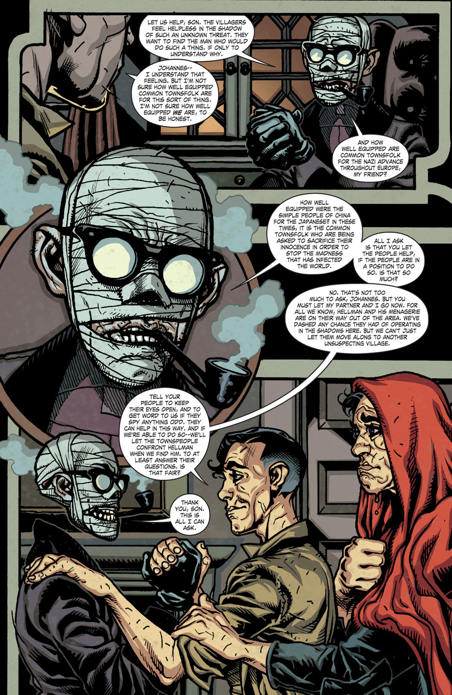 Read online JSA Liberty Files: The Whistling Skull comic -  Issue #5 - 14